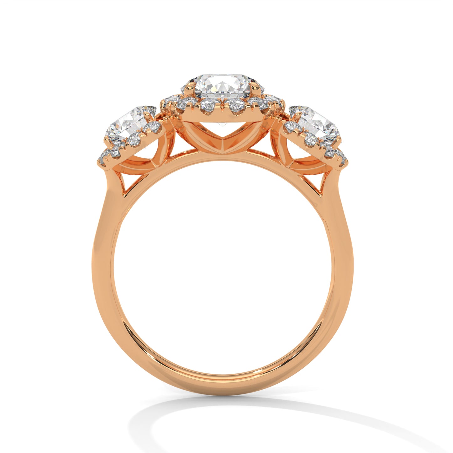Velora Stone Round Solitaire Ring