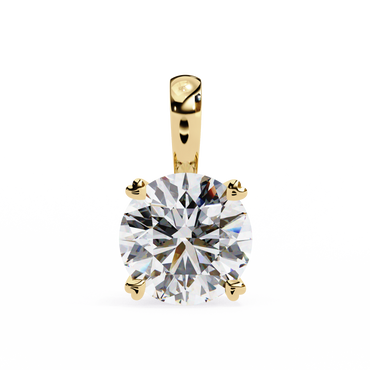 Eloria Souveraine Round Diamond Pendant