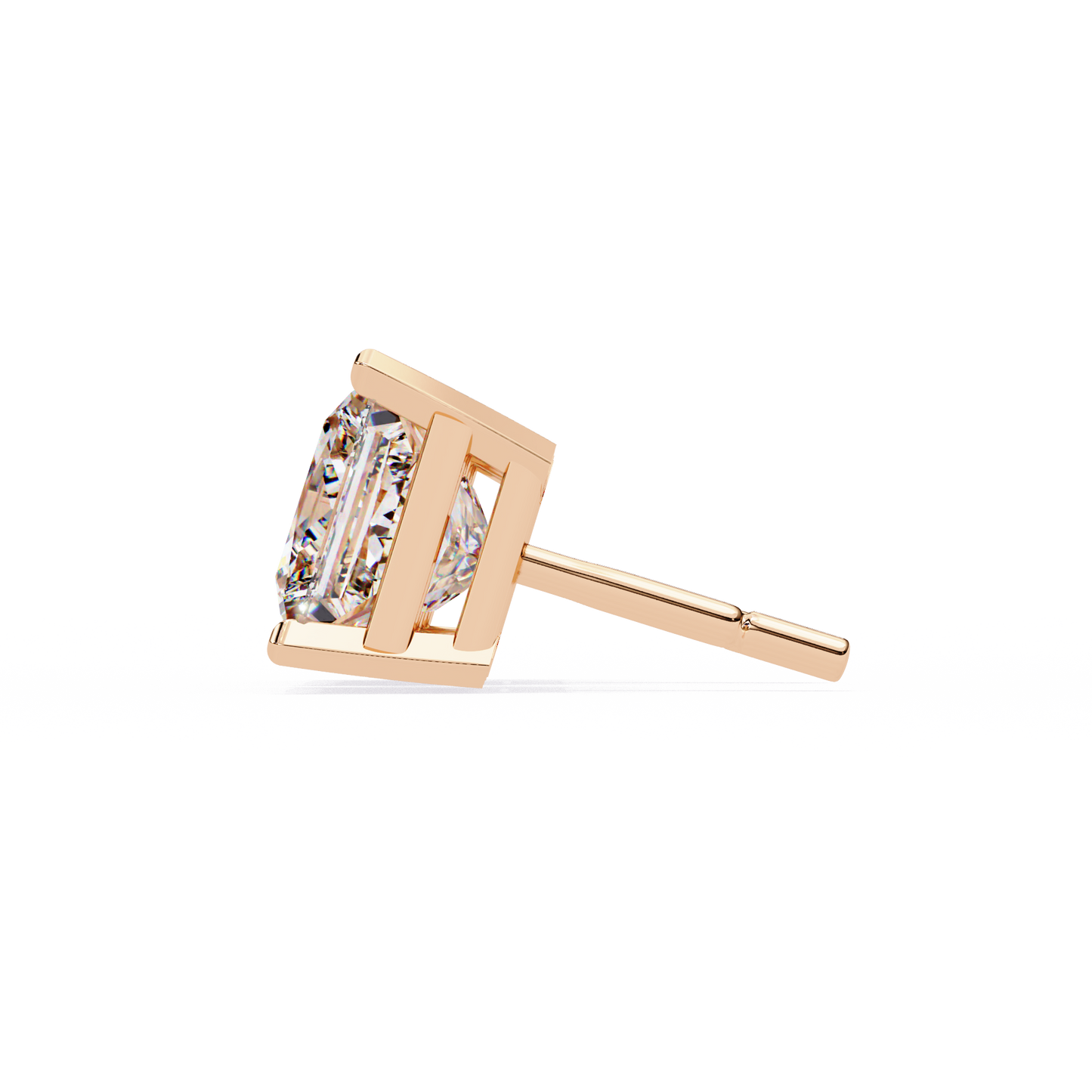 Zeylora Solitaire Diamond Earrings