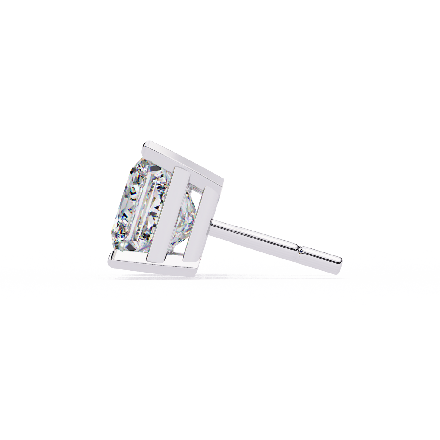 Zeylora Solitaire Diamond Earrings
