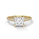 Zerine Grace Princess Solitaire Ring