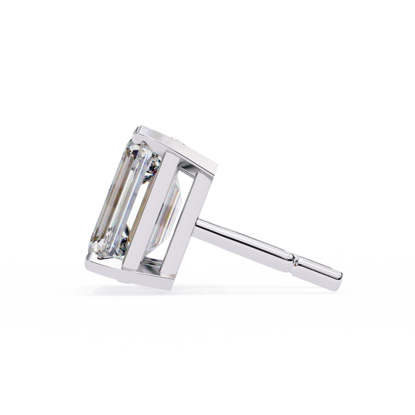 Luxverra Solitaire Diamond Earrings