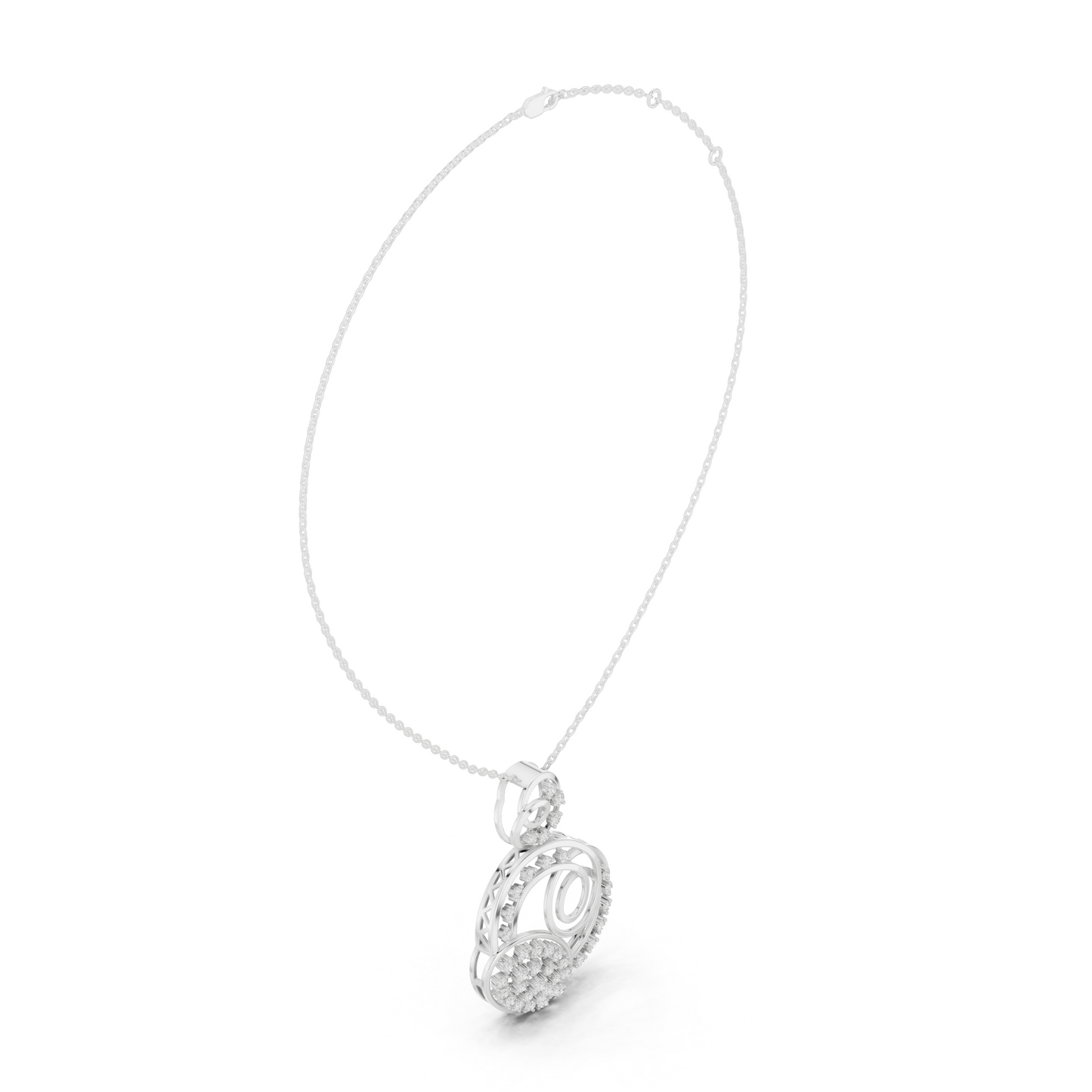 The Majestic Drop Diamond Pendant