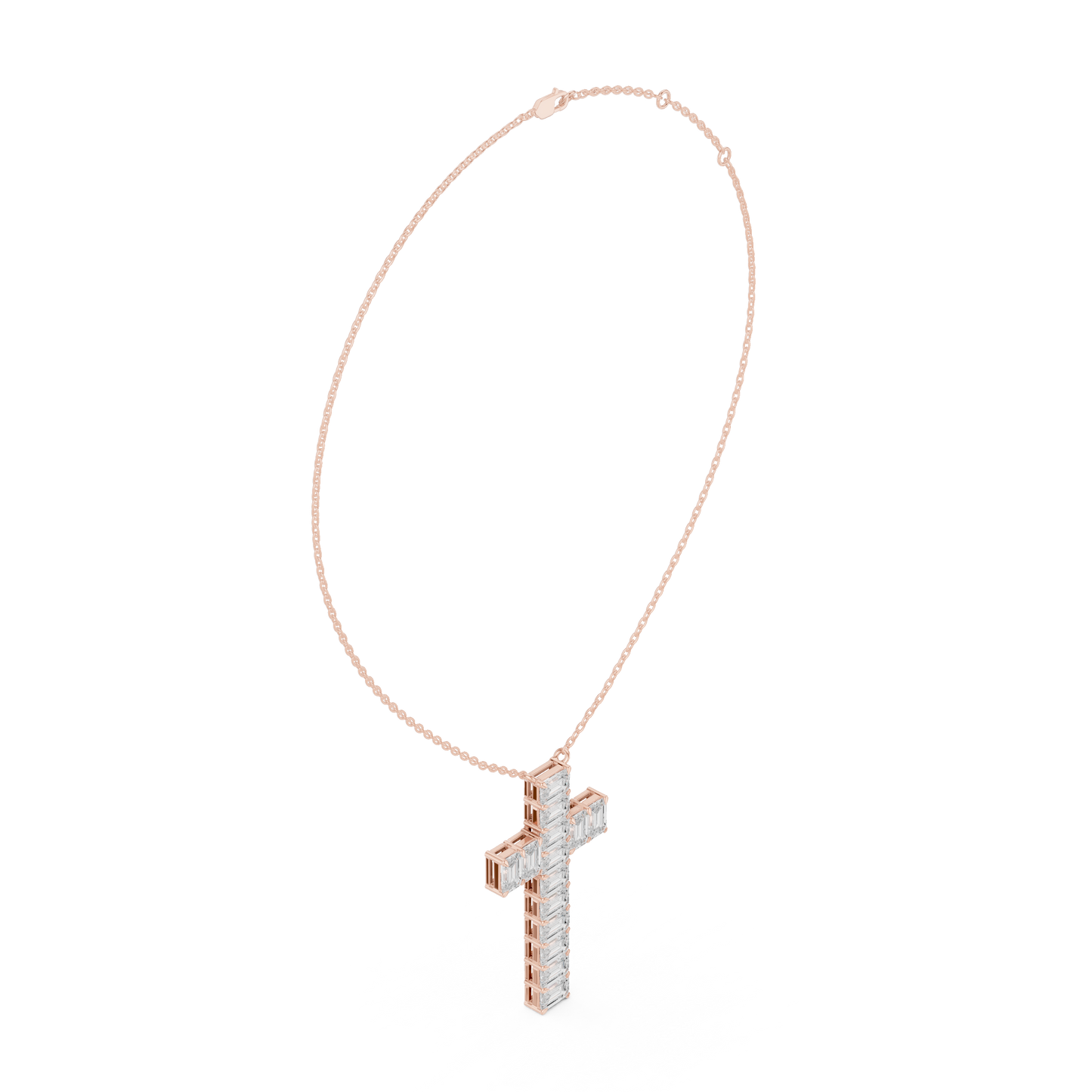 Crux Ordinaria Diamond Pendant
