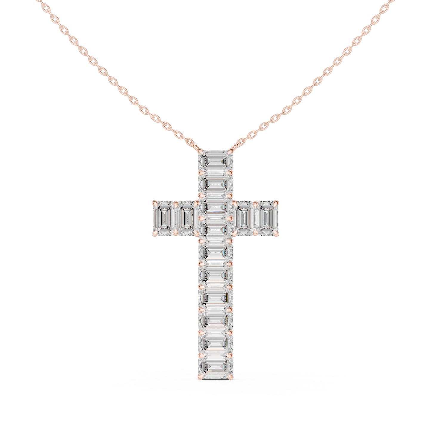 Crux Ordinaria Diamond Pendant
