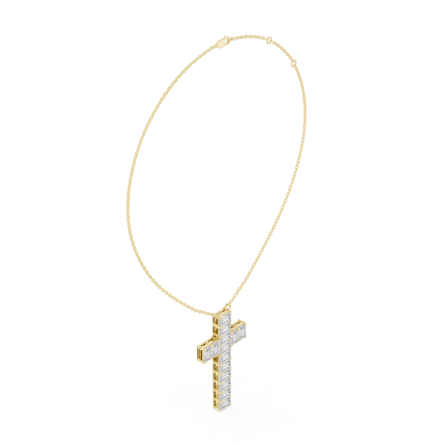 Crux Ordinaria Diamond Pendant