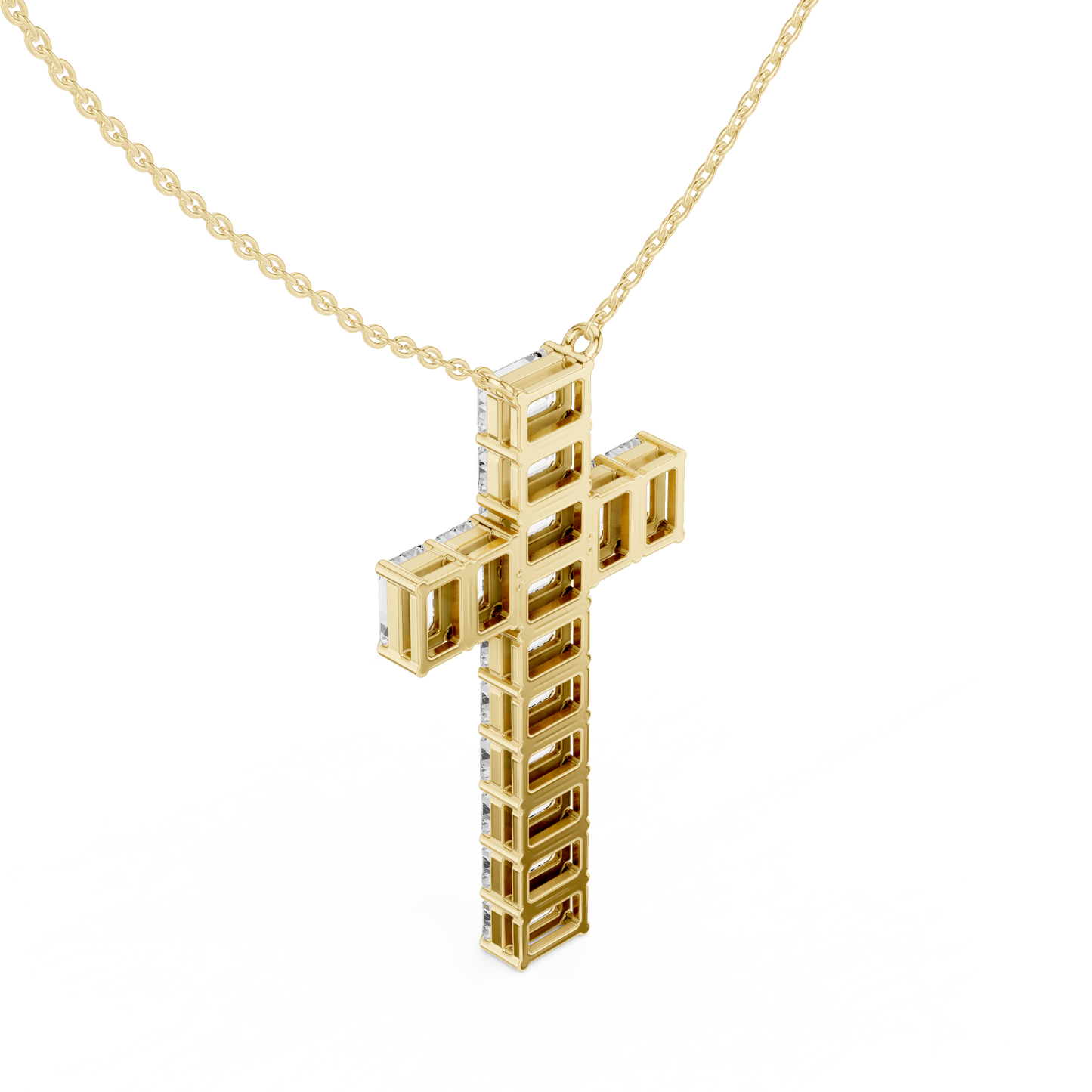 Crux Ordinaria Diamond Pendant