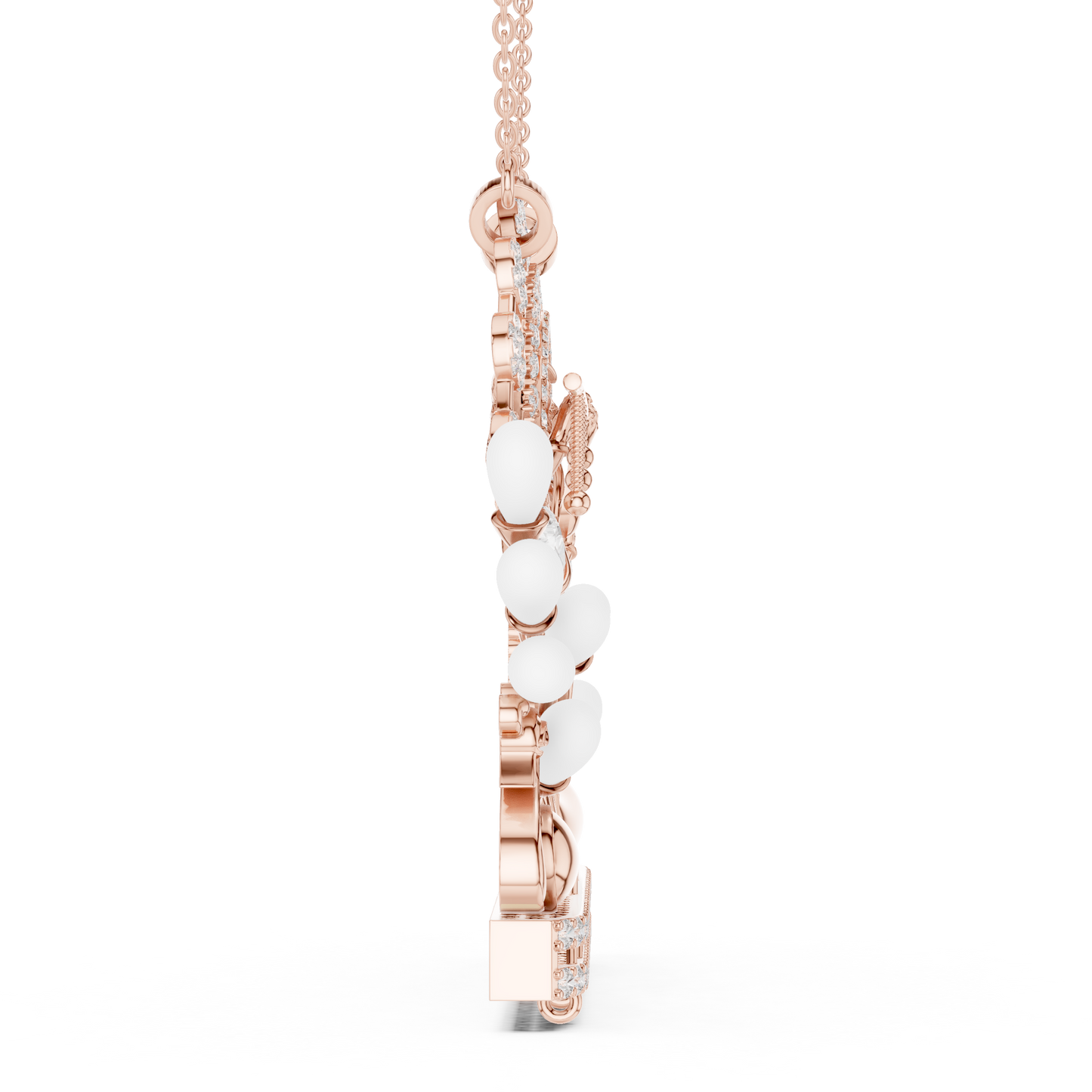 Radha Krishna Diamond Pendant