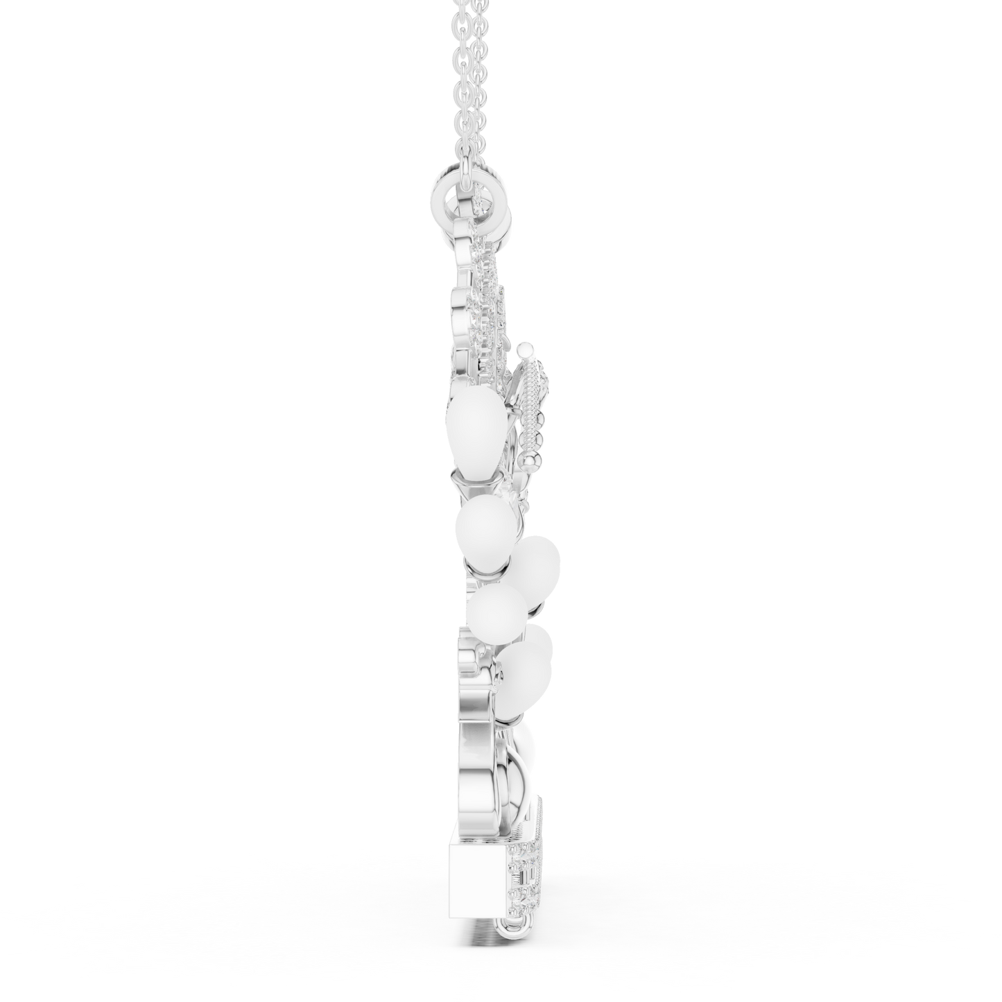 Radha Krishna Diamond Pendant