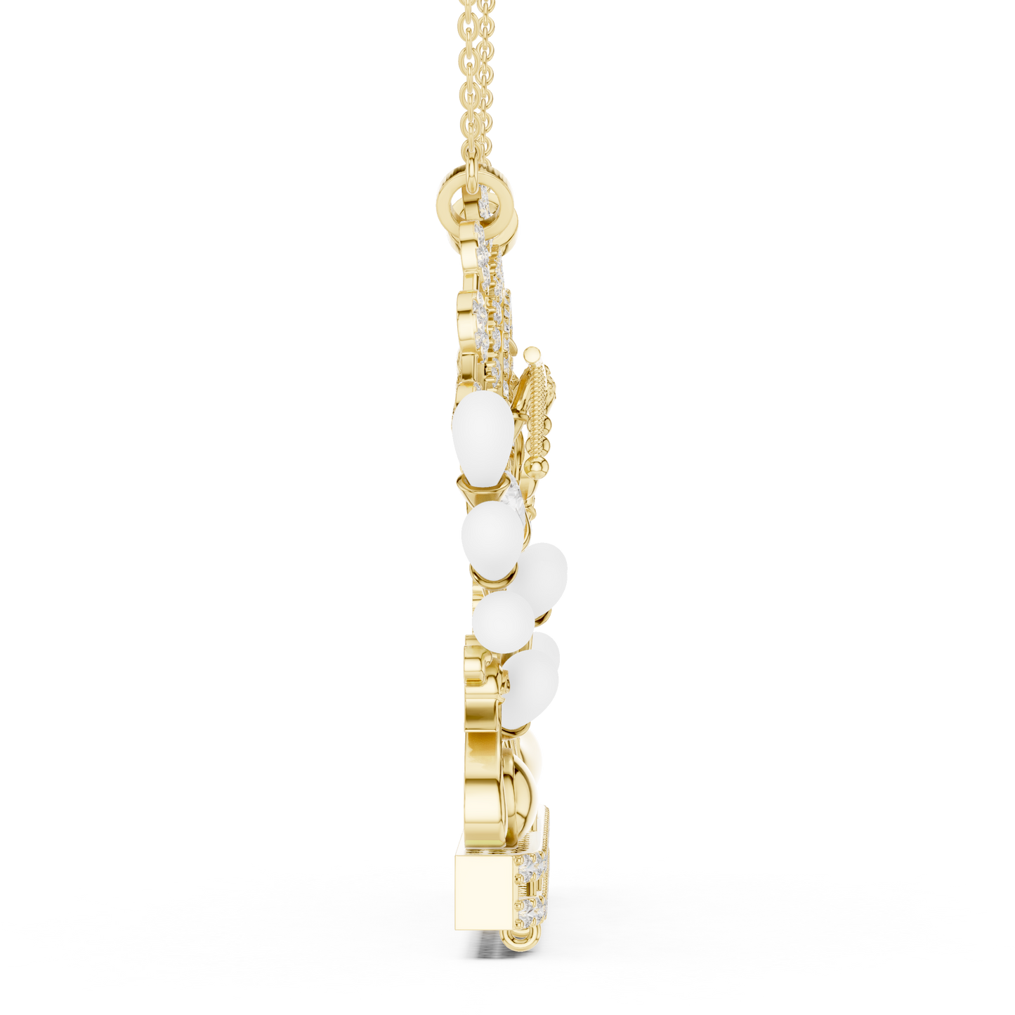 Radha Krishna Diamond Pendant