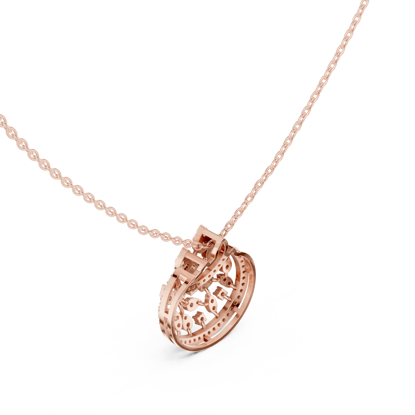 Aurora Signature Diamond Pendant