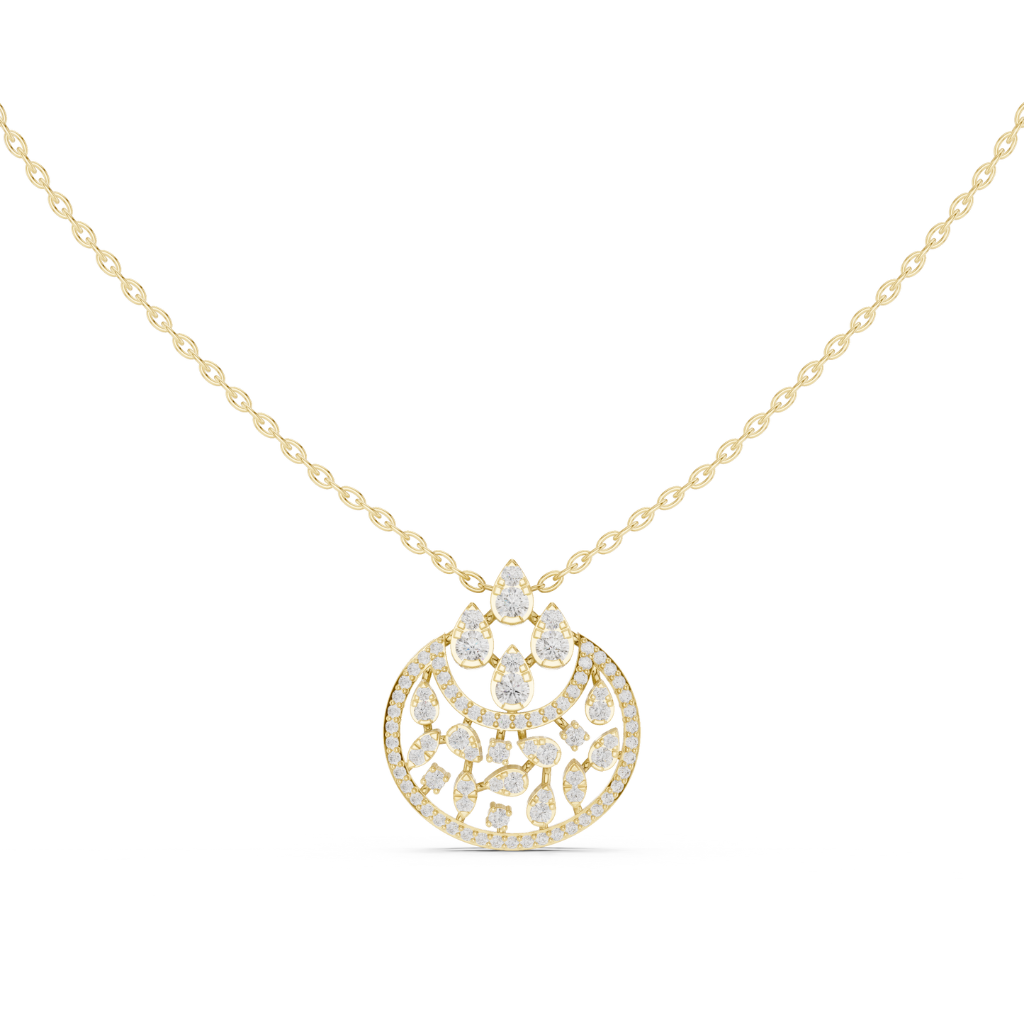 Aurora Signature Diamond Pendant