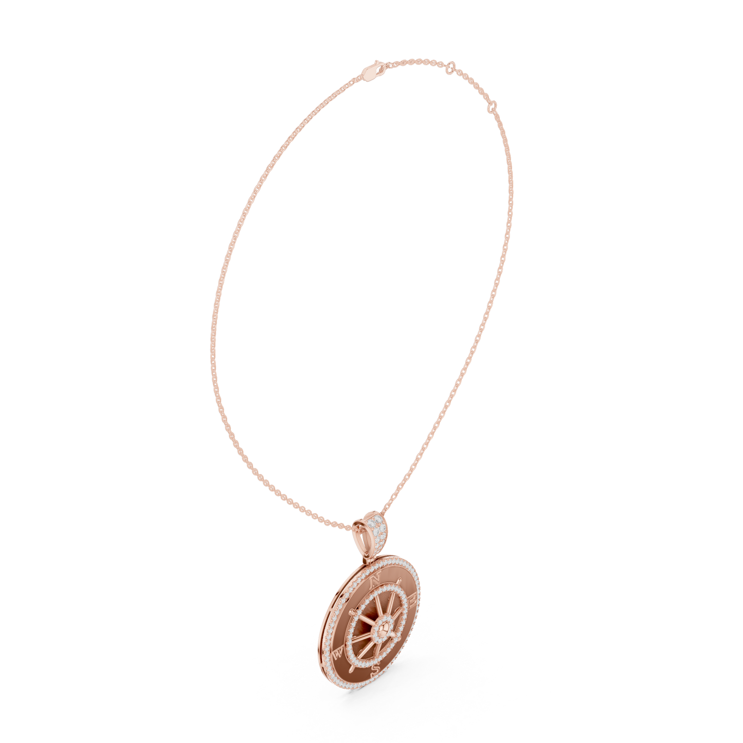 Solstice Spin Diamond Pendant