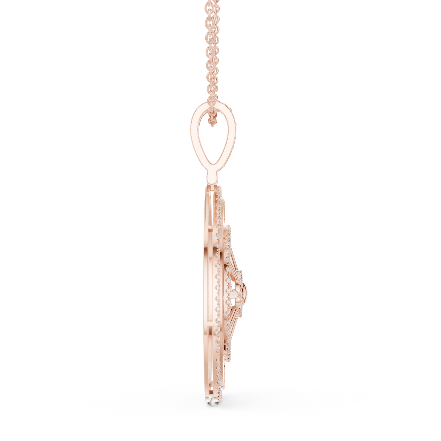 Solstice Spin Diamond Pendant