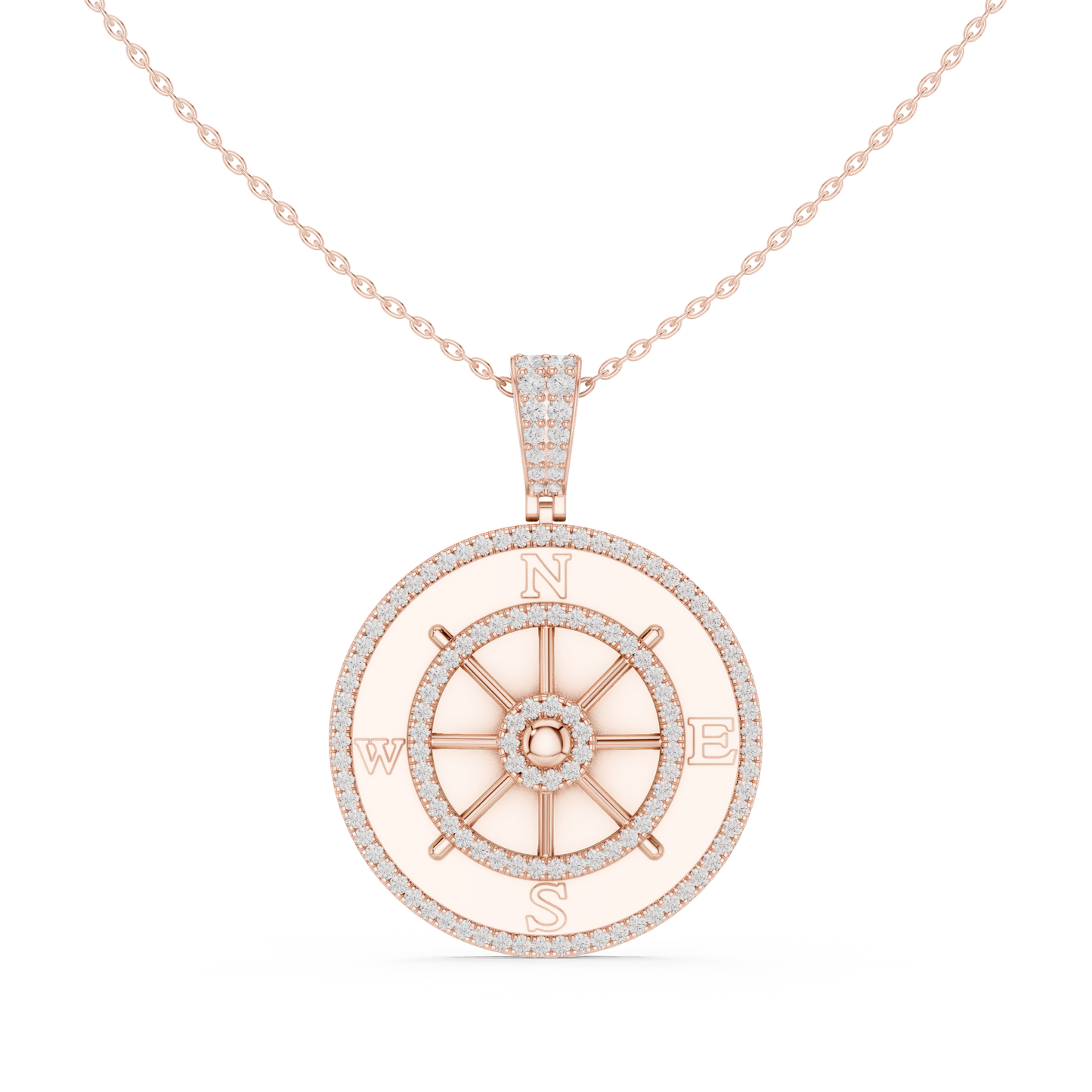 Solstice Spin Diamond Pendant