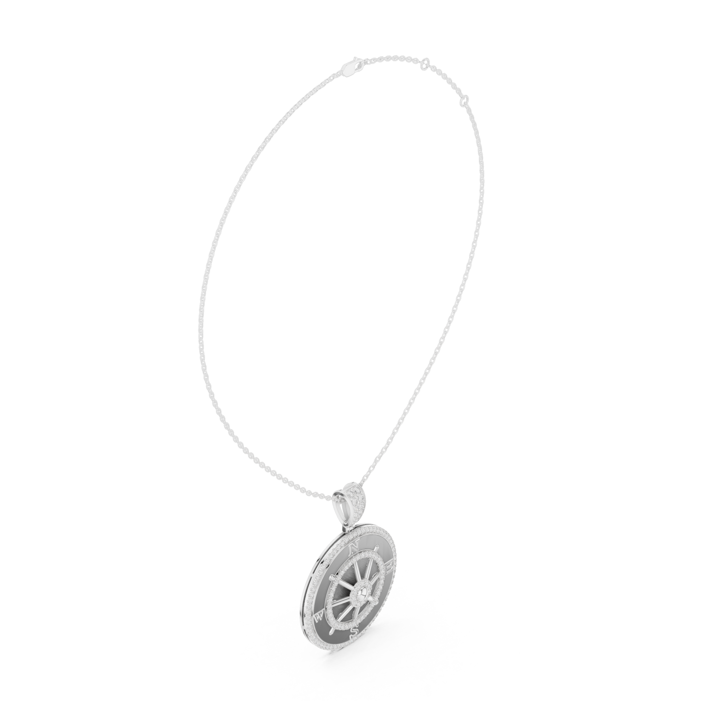 Solstice Spin Diamond Pendant