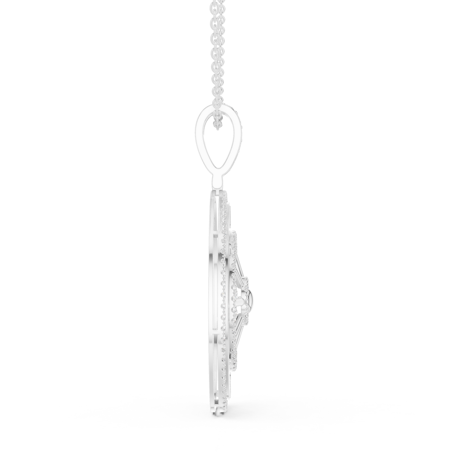 Solstice Spin Diamond Pendant