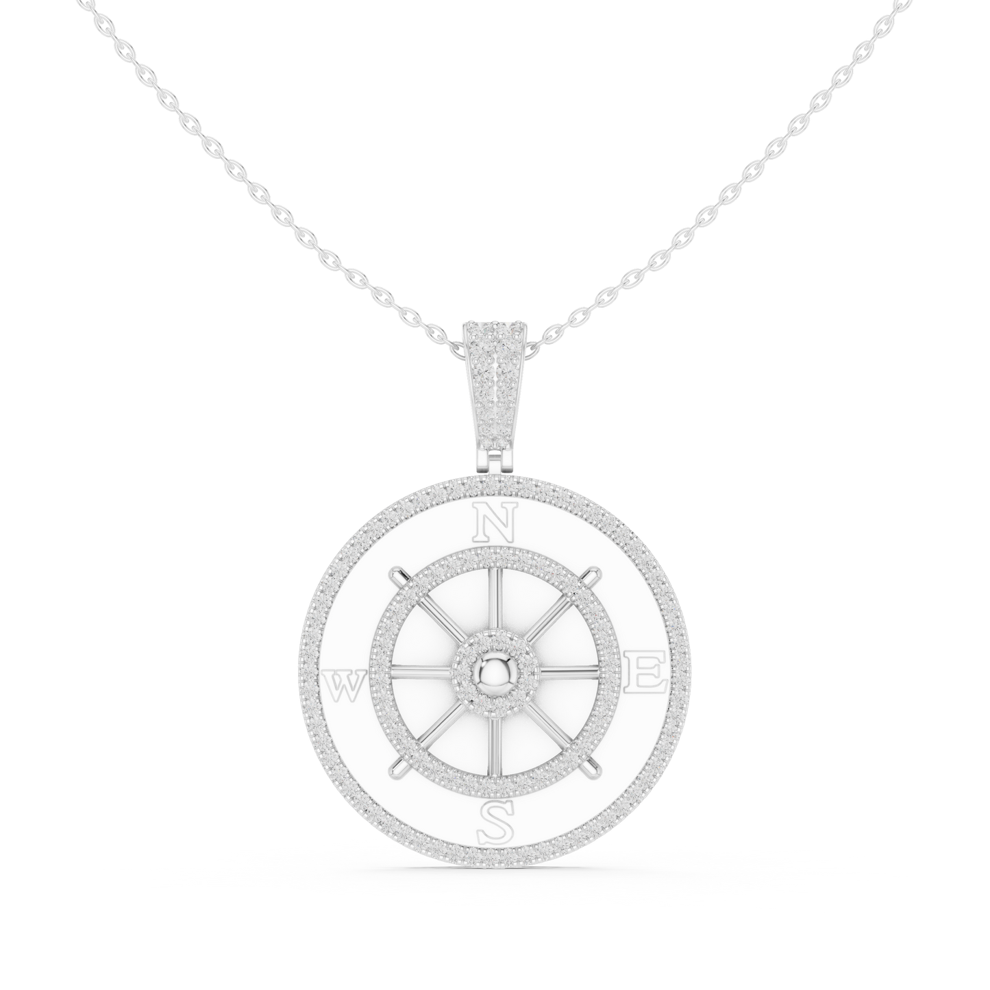 Solstice Spin Diamond Pendant