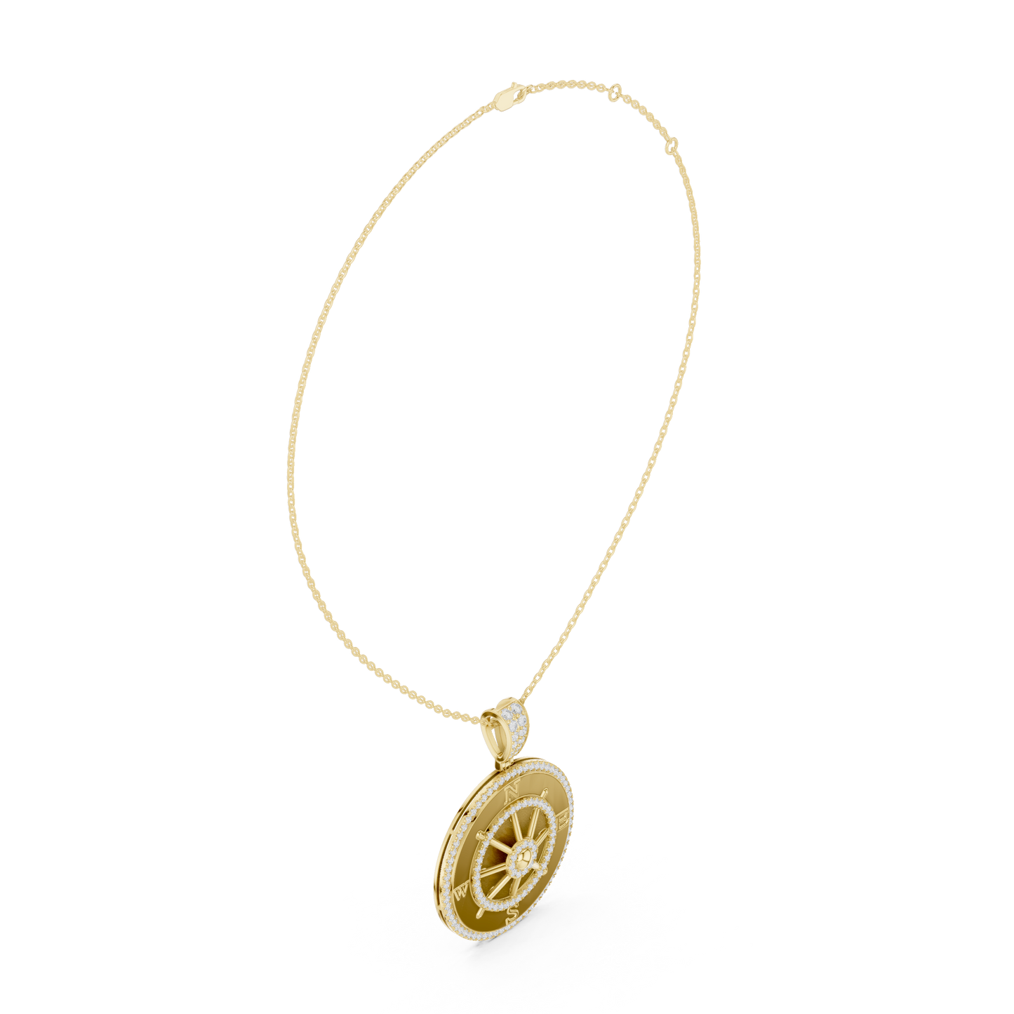 Solstice Spin Diamond Pendant