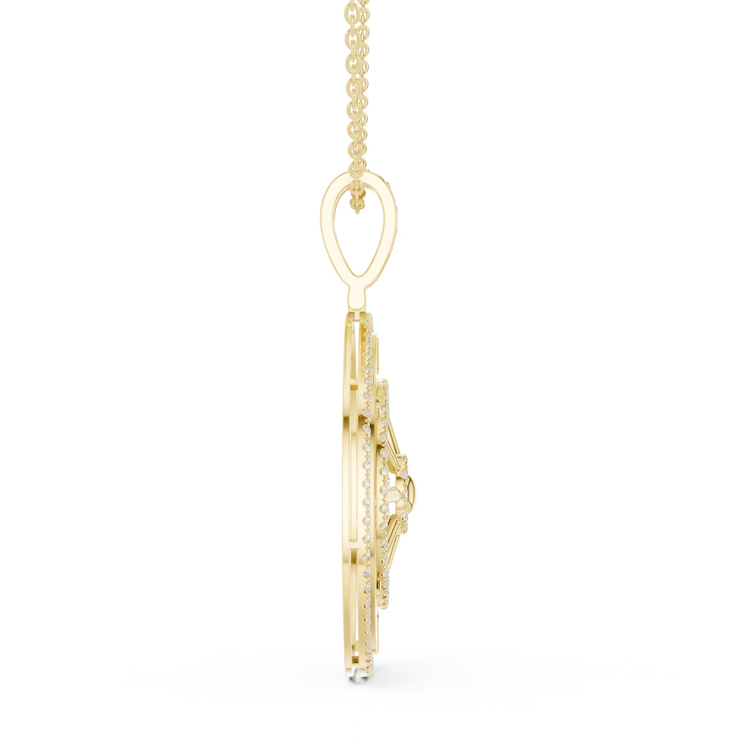 Solstice Spin Diamond Pendant