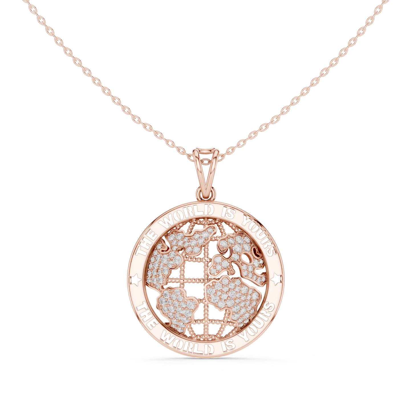 Globe of Glory Diamond Pendant