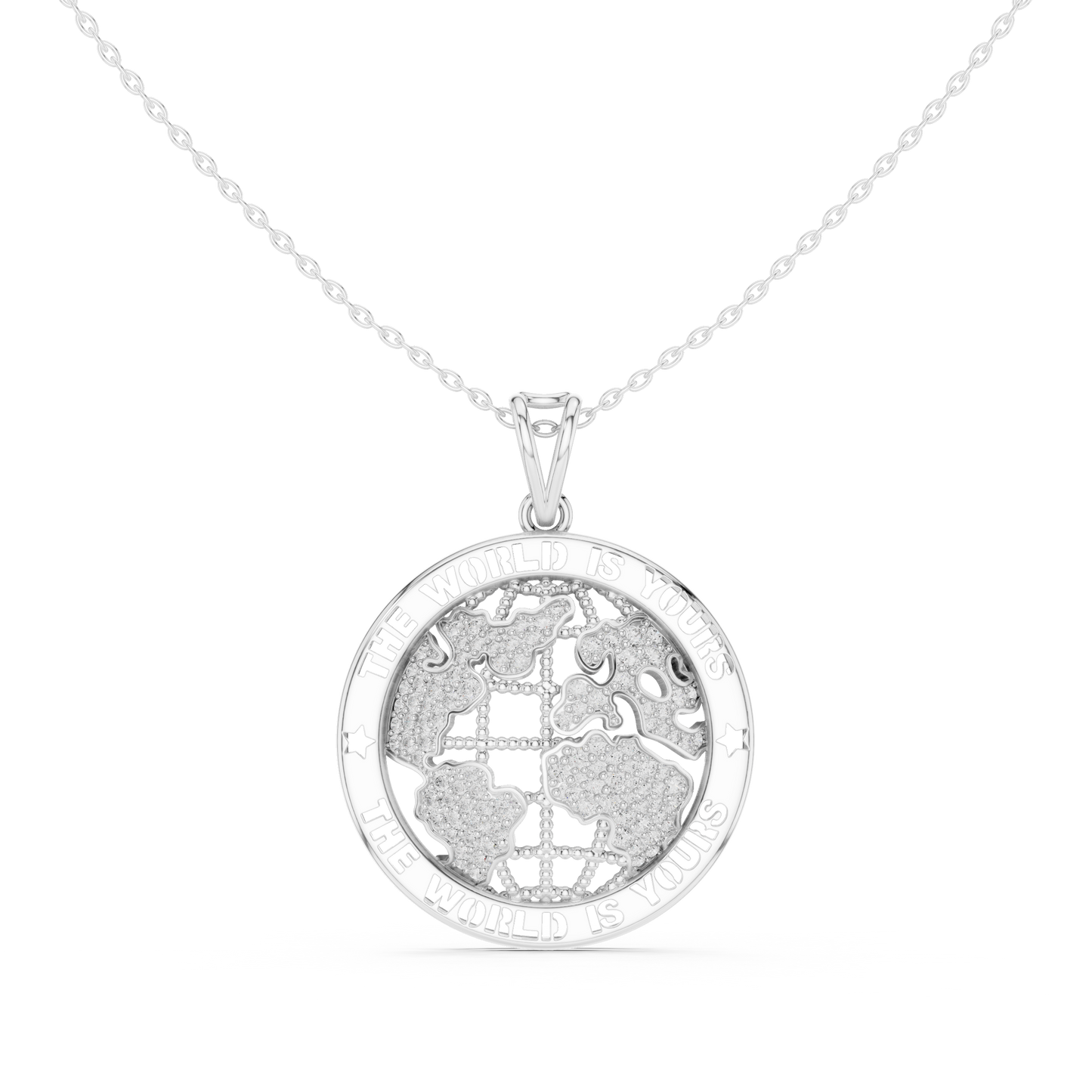 Globe of Glory Diamond Pendant