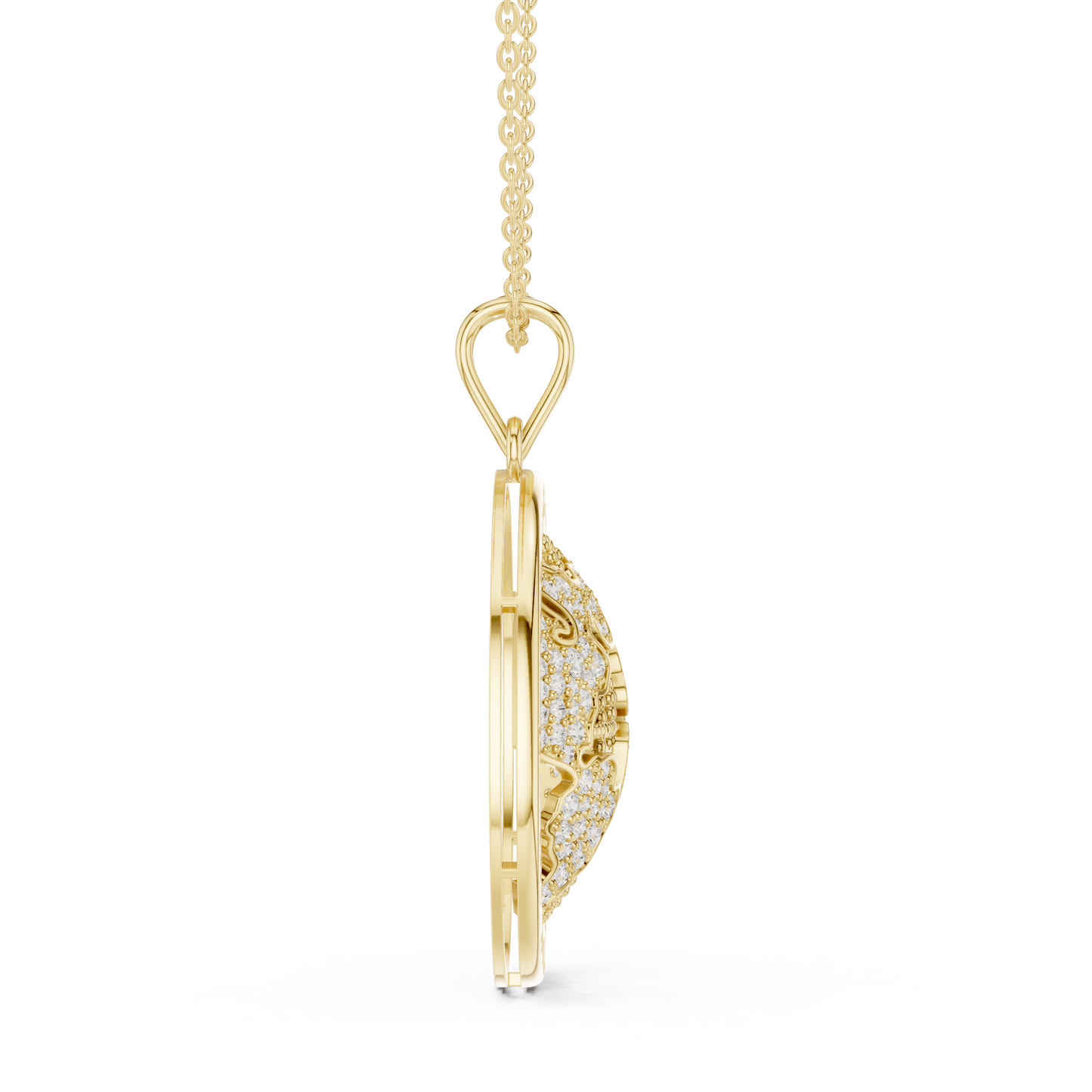 Globe of Glory Diamond Pendant