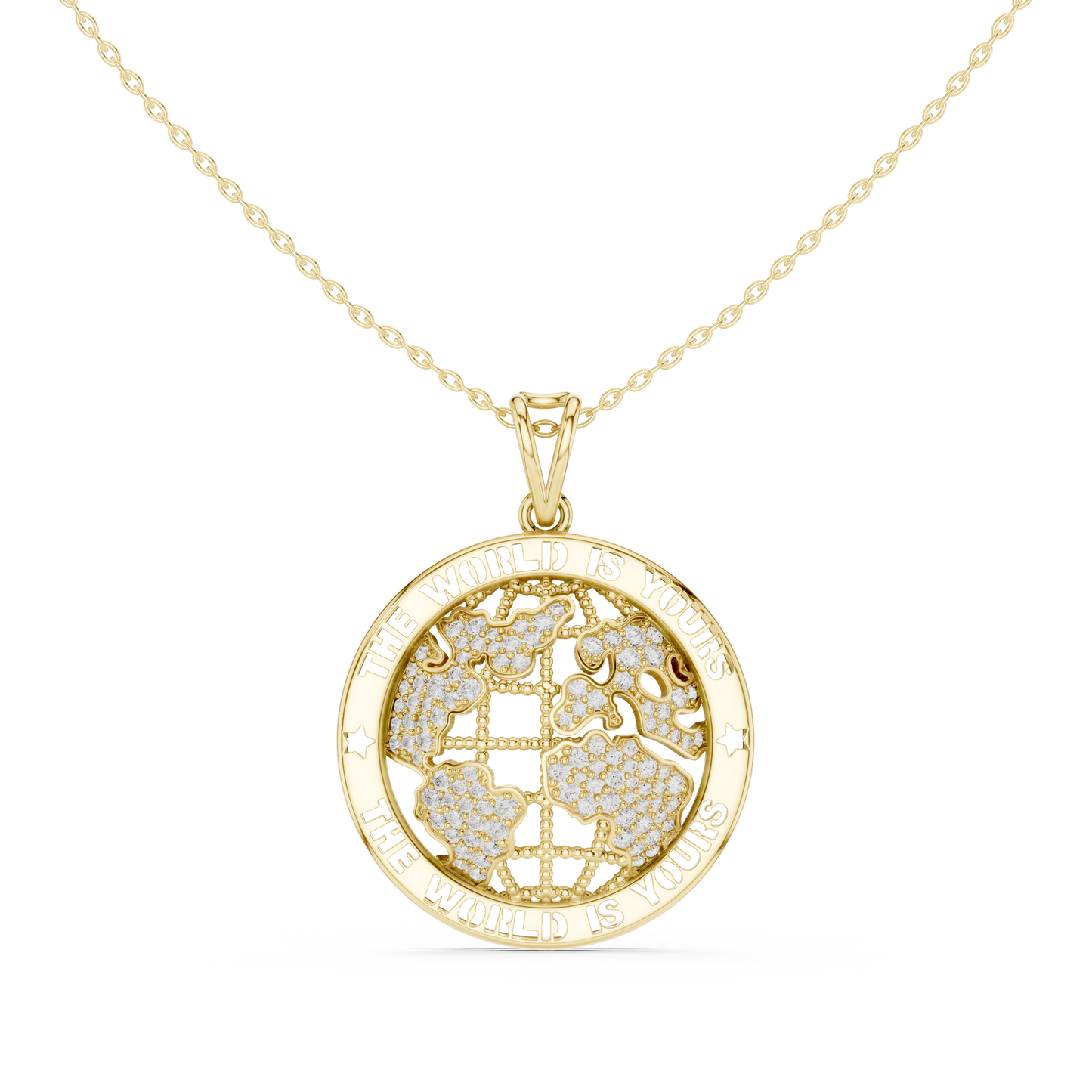 Globe of Glory Diamond Pendant