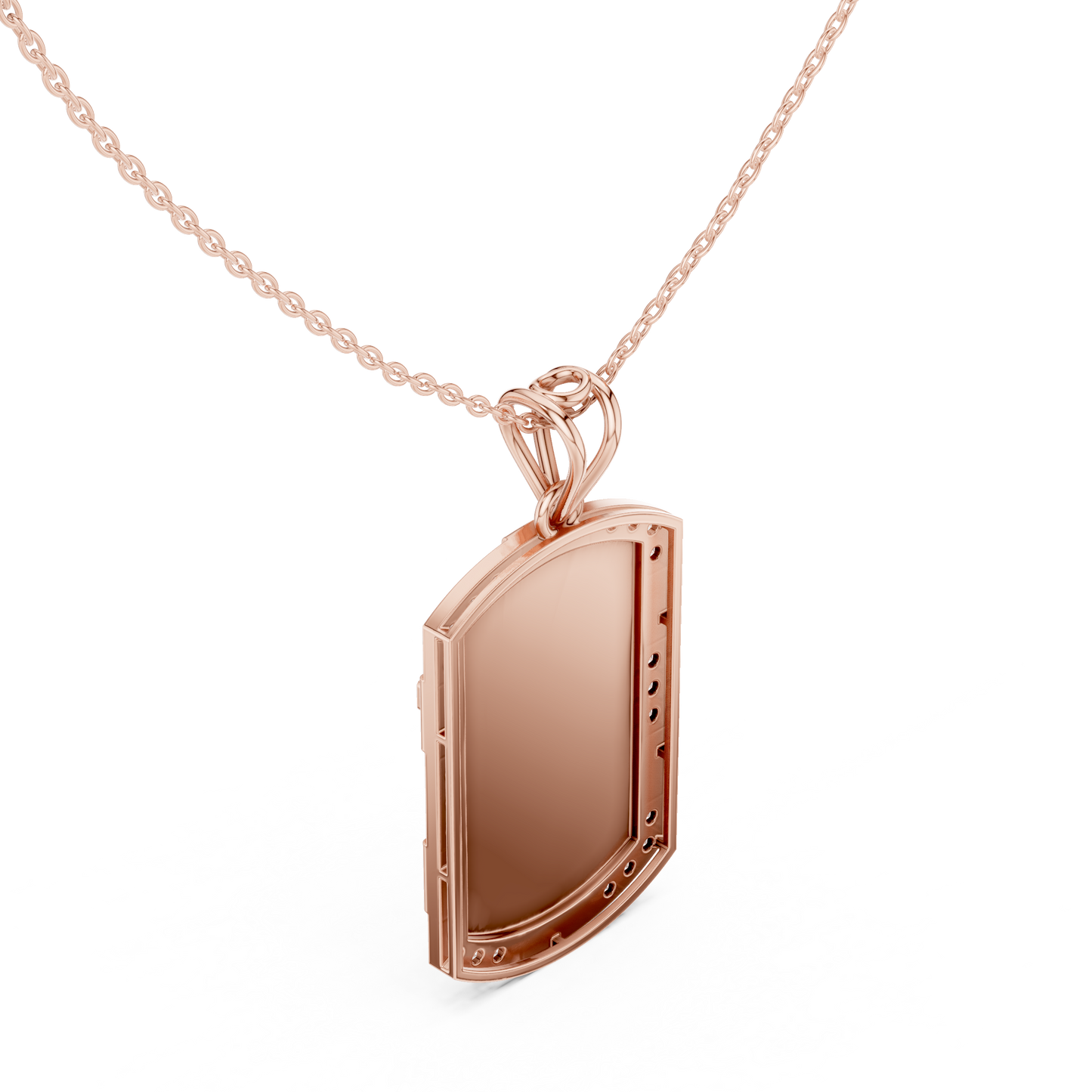 Opal Cross Diamond Pendant