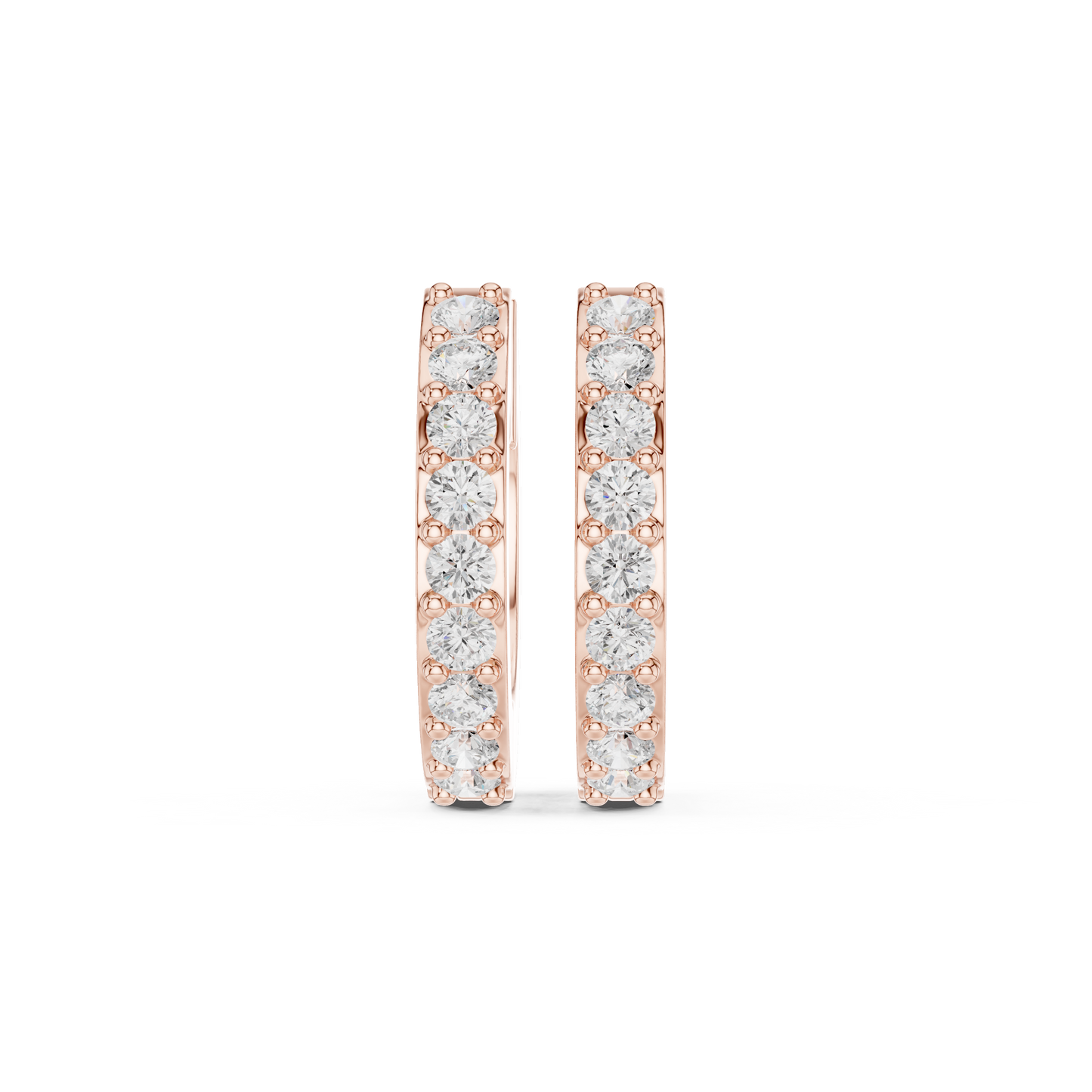 Ivory Glow Diamond Earrings