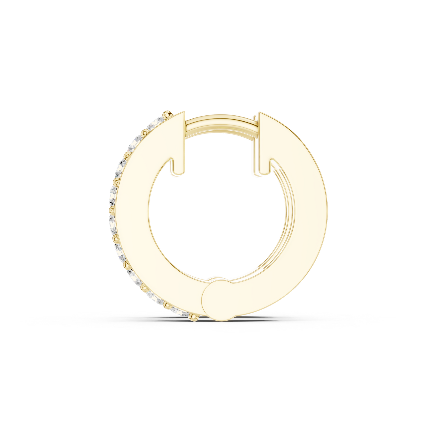 Ivory Glow Diamond Earrings