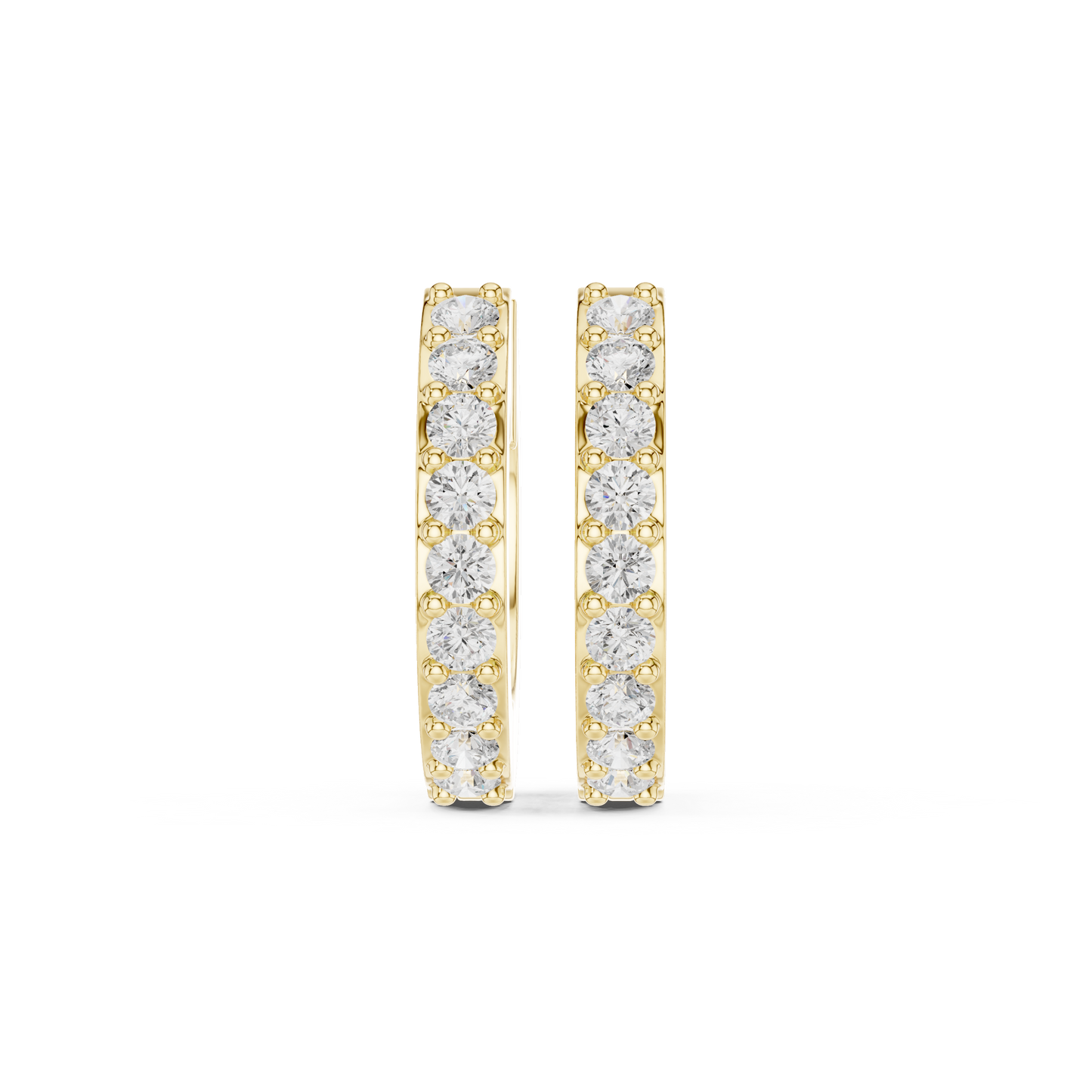 Ivory Glow Diamond Earrings