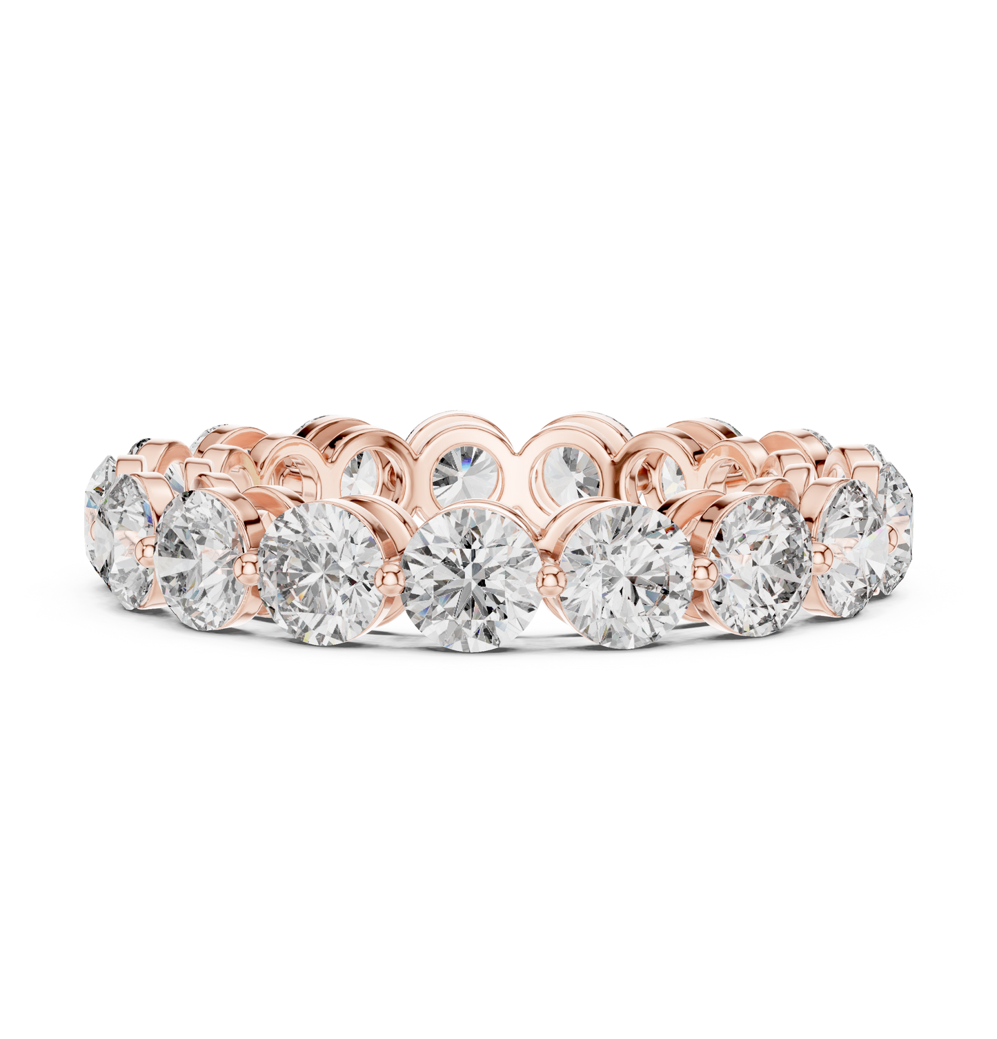 Riflesso Round Diamond Eternity Band