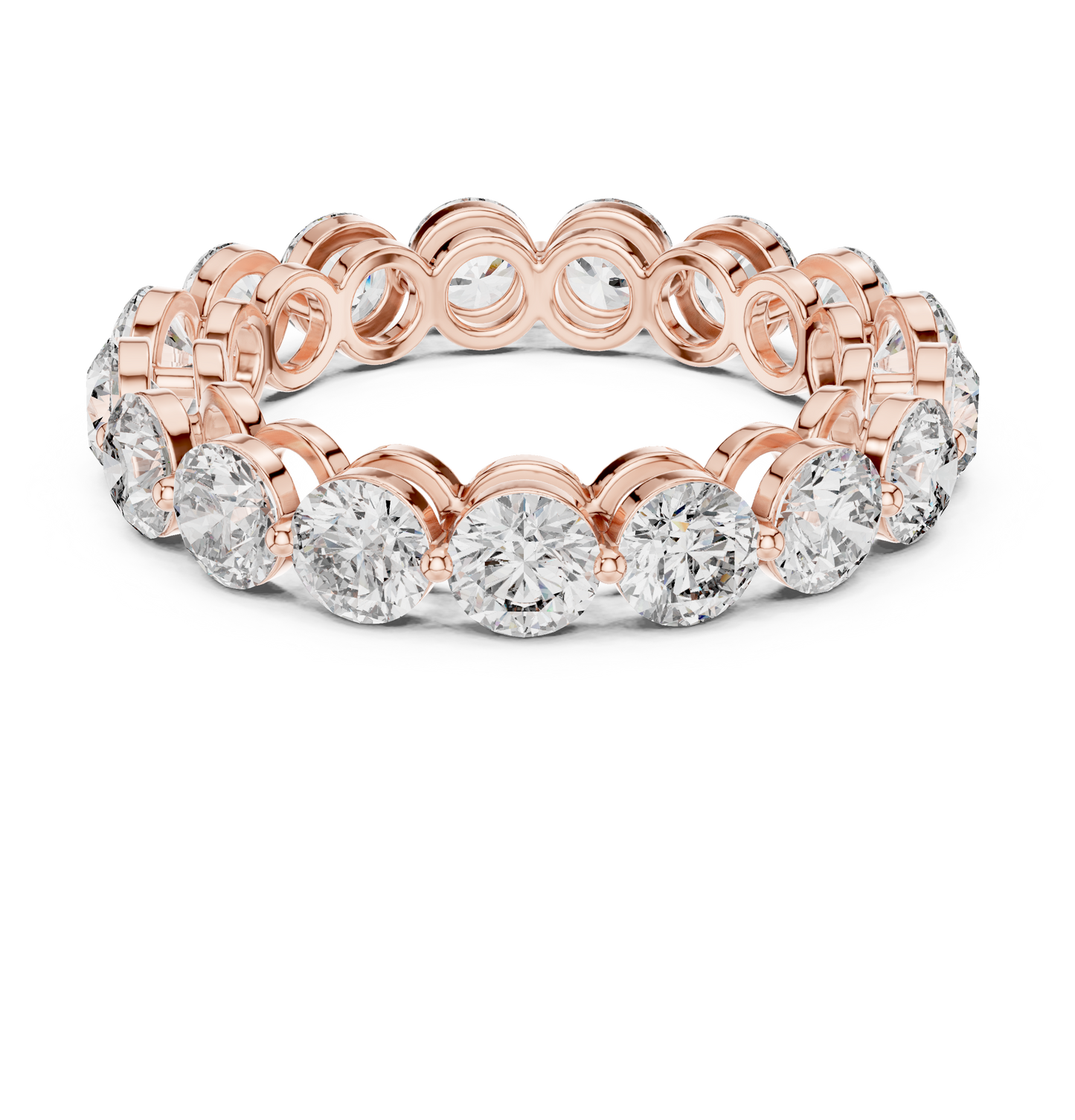 Riflesso Round Diamond Eternity Band