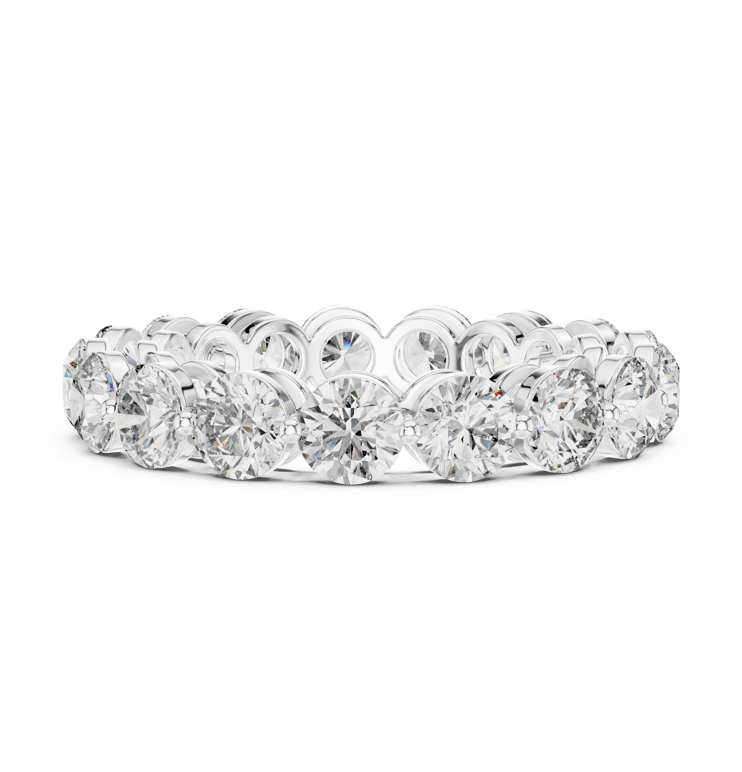 Riflesso Round Diamond Eternity Band