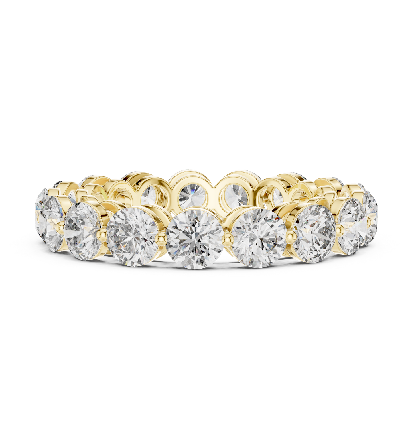 Riflesso Round Diamond Eternity Band