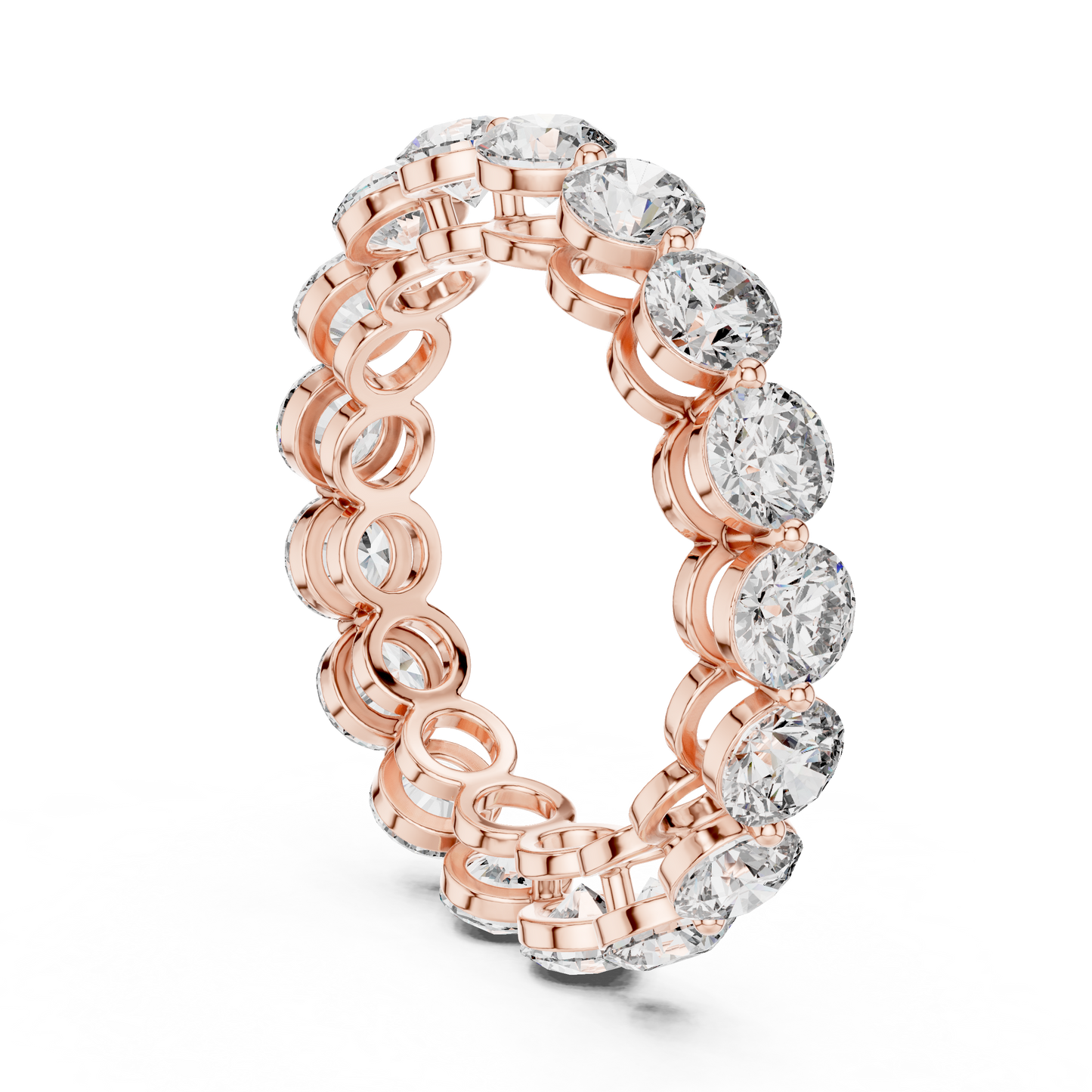 Riflesso Round Diamond Eternity Band