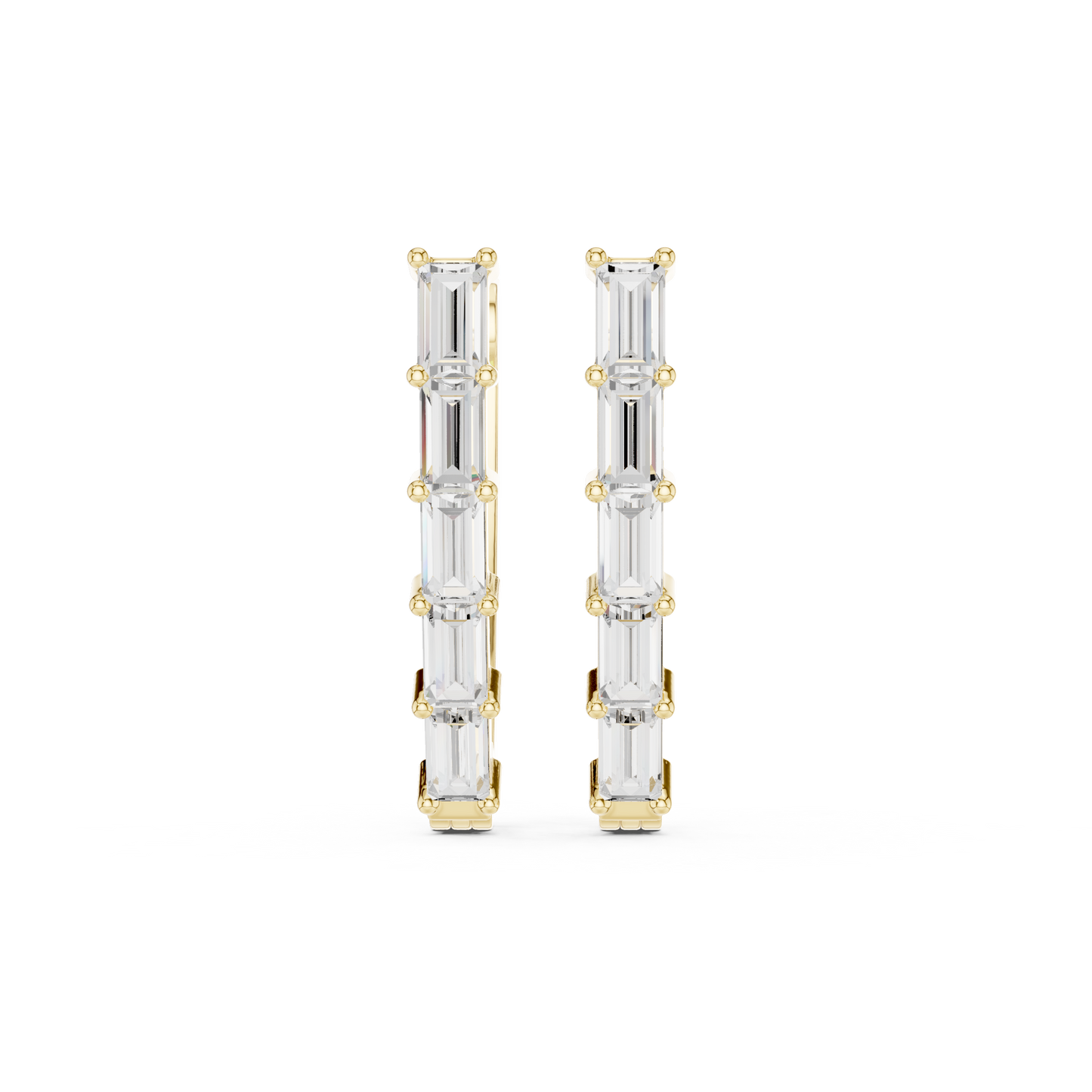 Starlace Loops Diamond Earrings