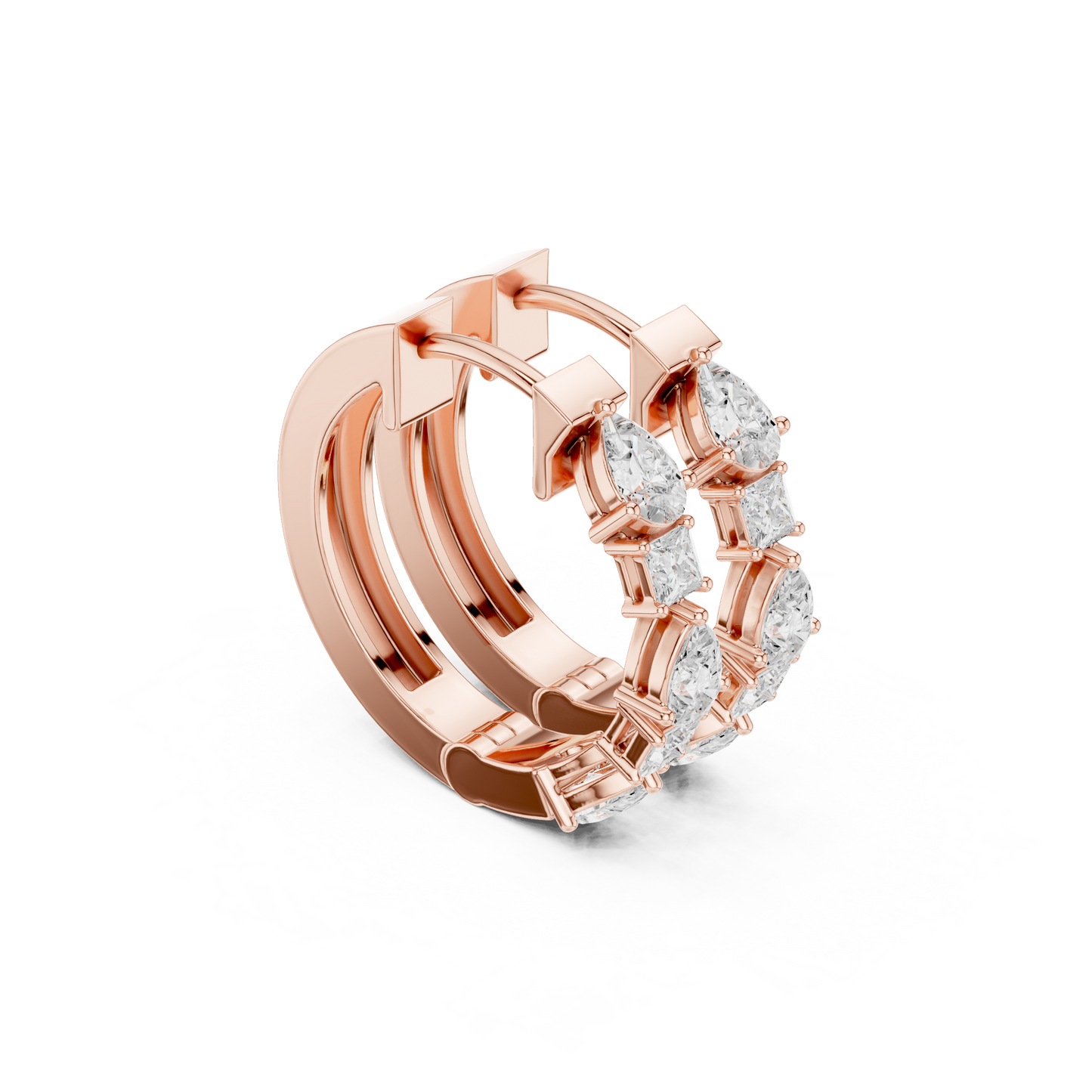 Shining Stella Diamond Earrings