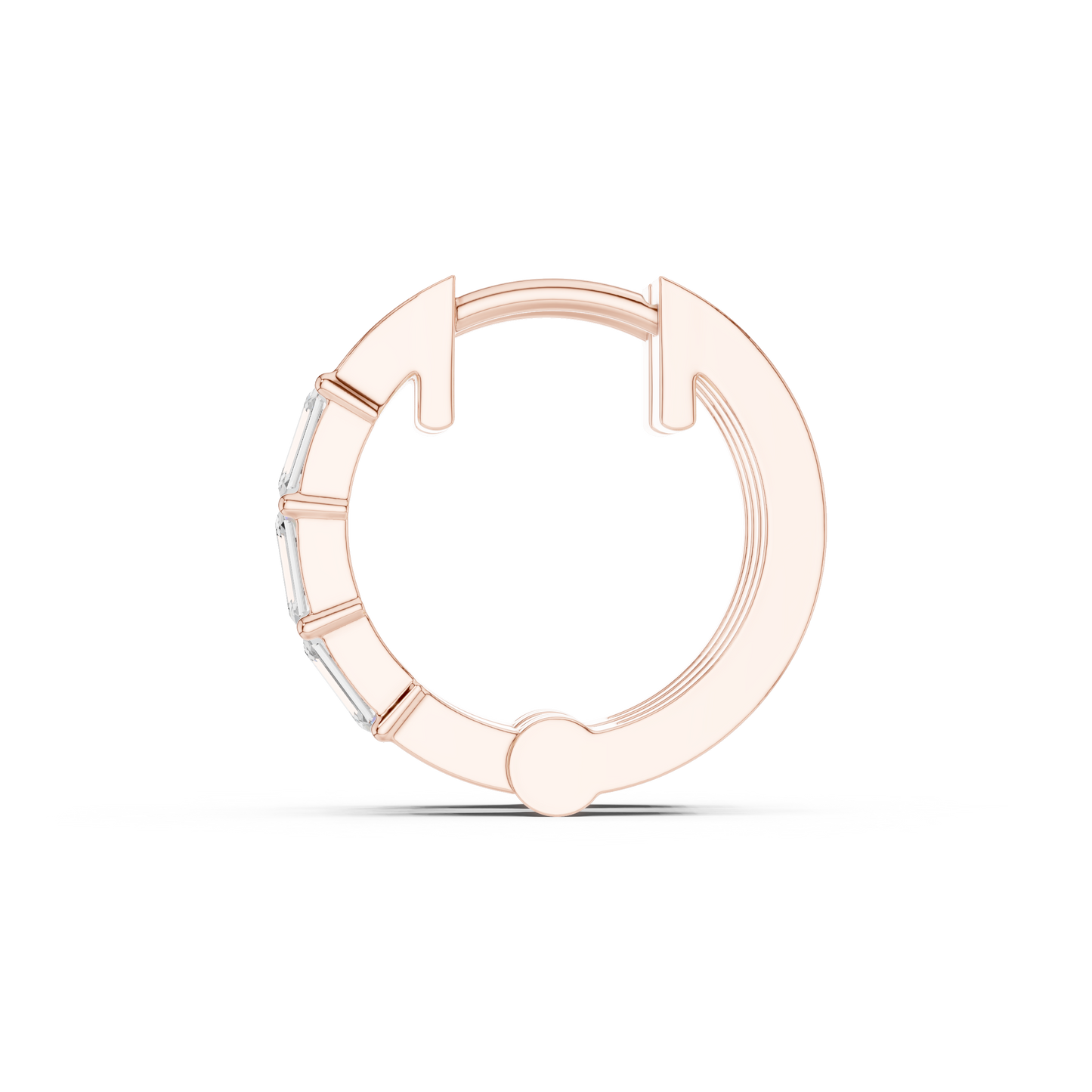 Rosy Alba Diamond Earrings