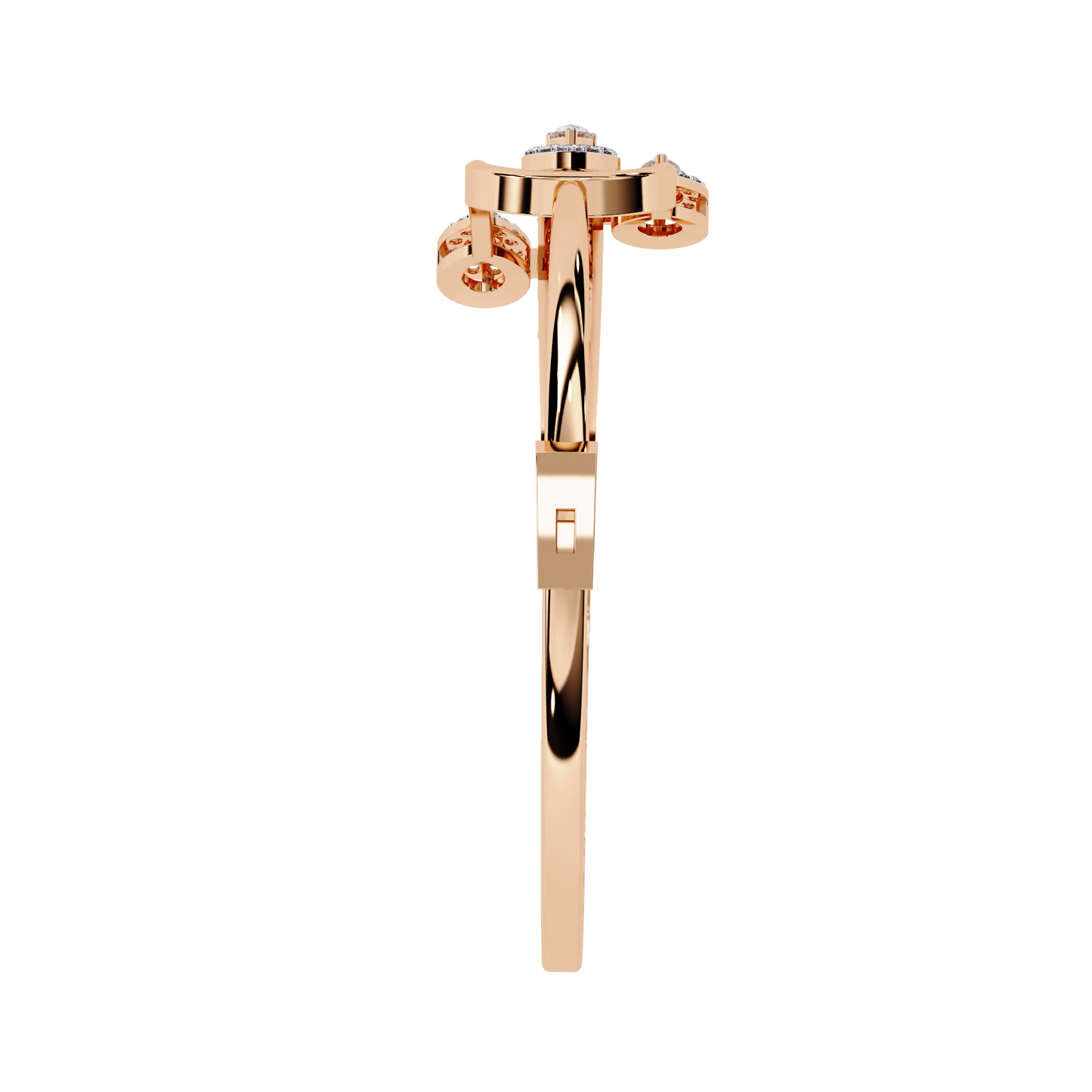 Daisy Gleam Diamond Bangle