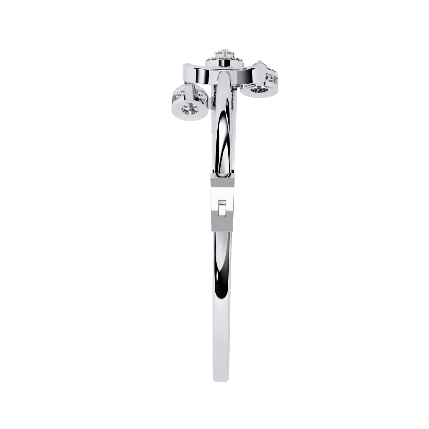 Daisy Gleam Diamond Bangle