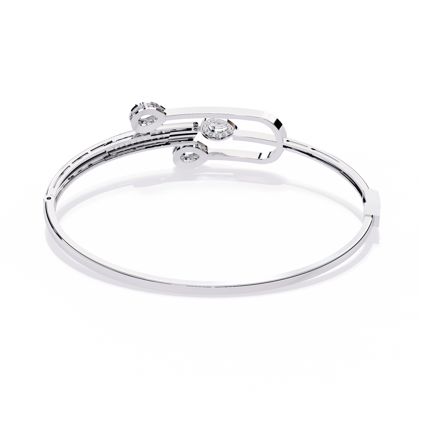 Daisy Gleam Diamond Bangle