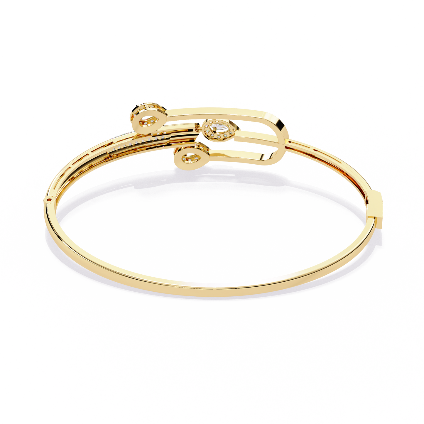 Daisy Gleam Diamond Bangle