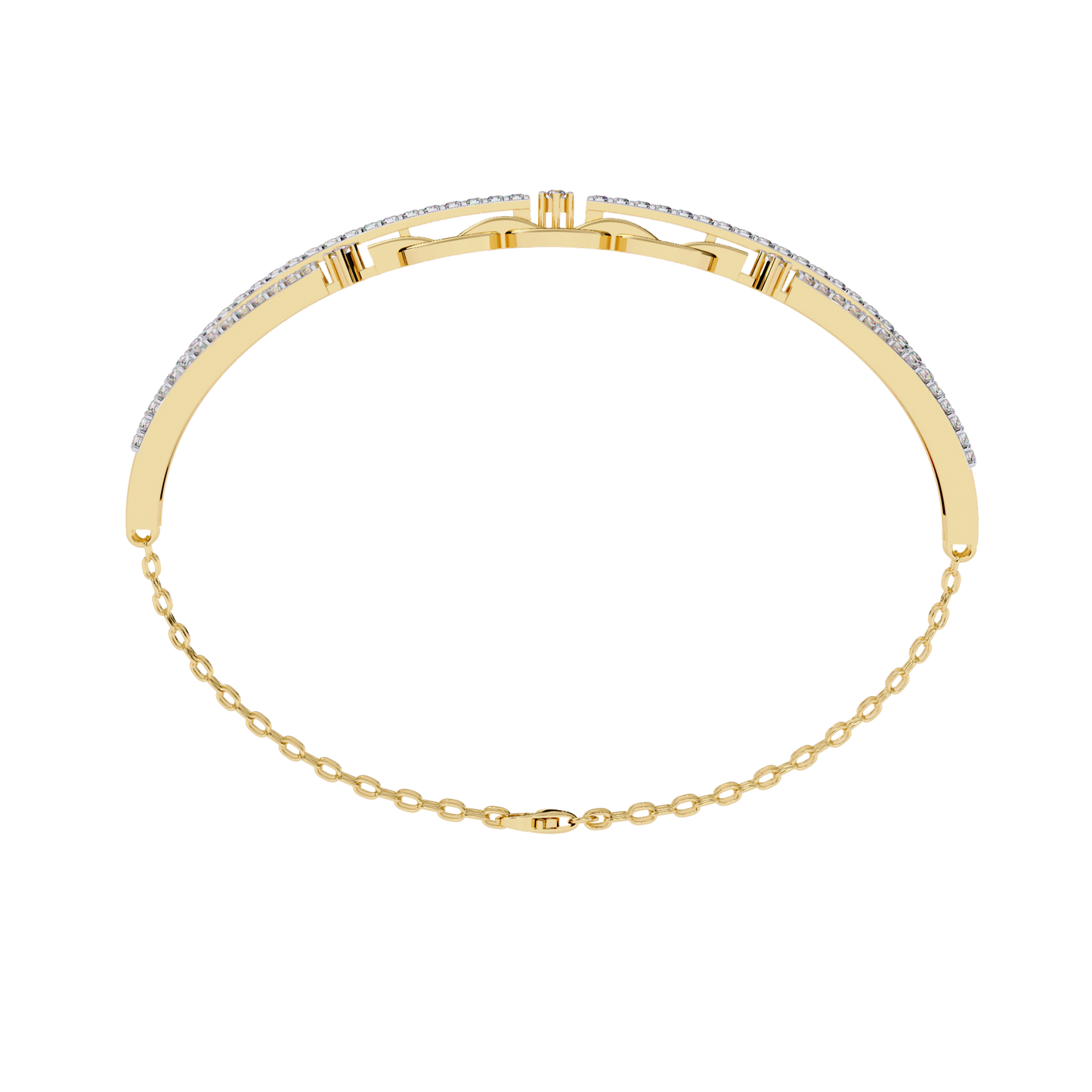 Luminous Loops Diamond Bracelet