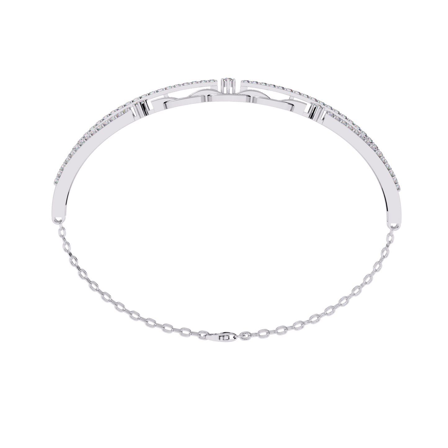 Luminous Loops Diamond Bracelet