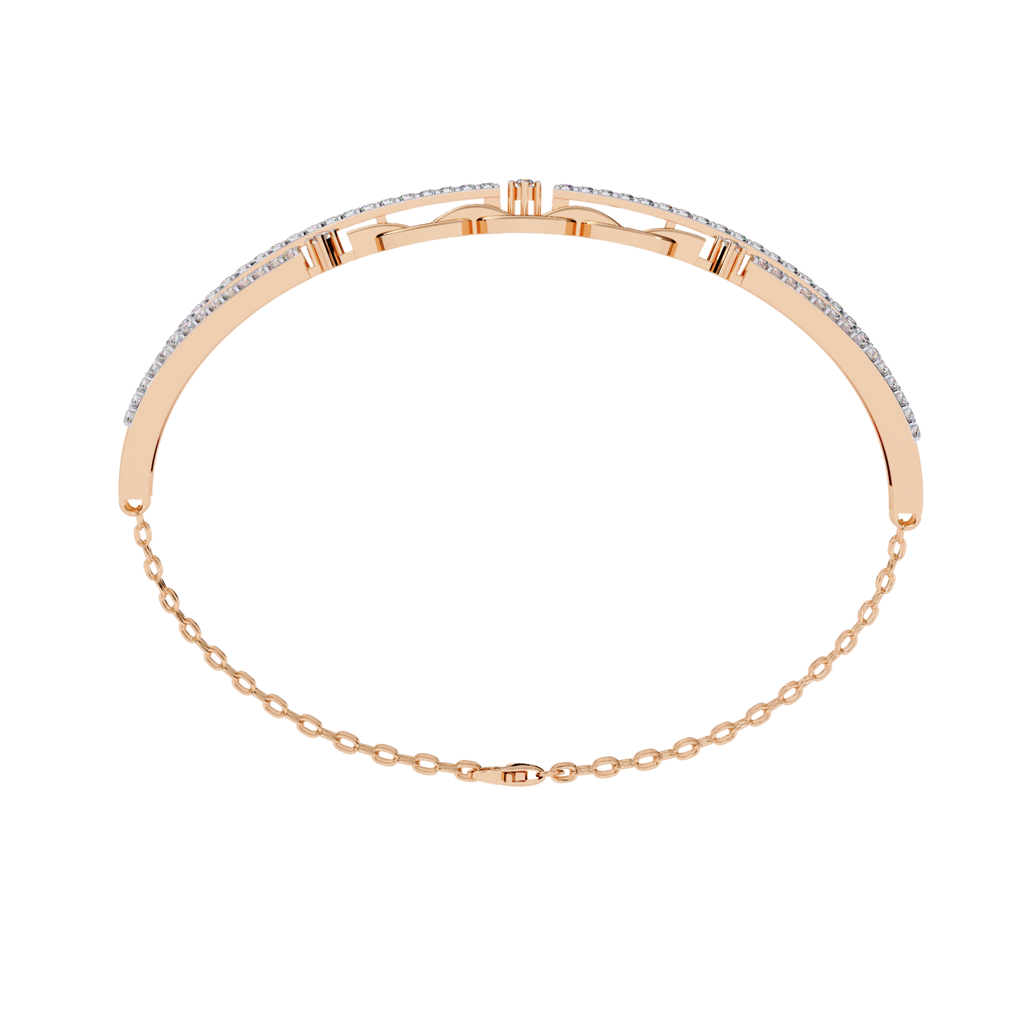 Luminous Loops Diamond Bracelet