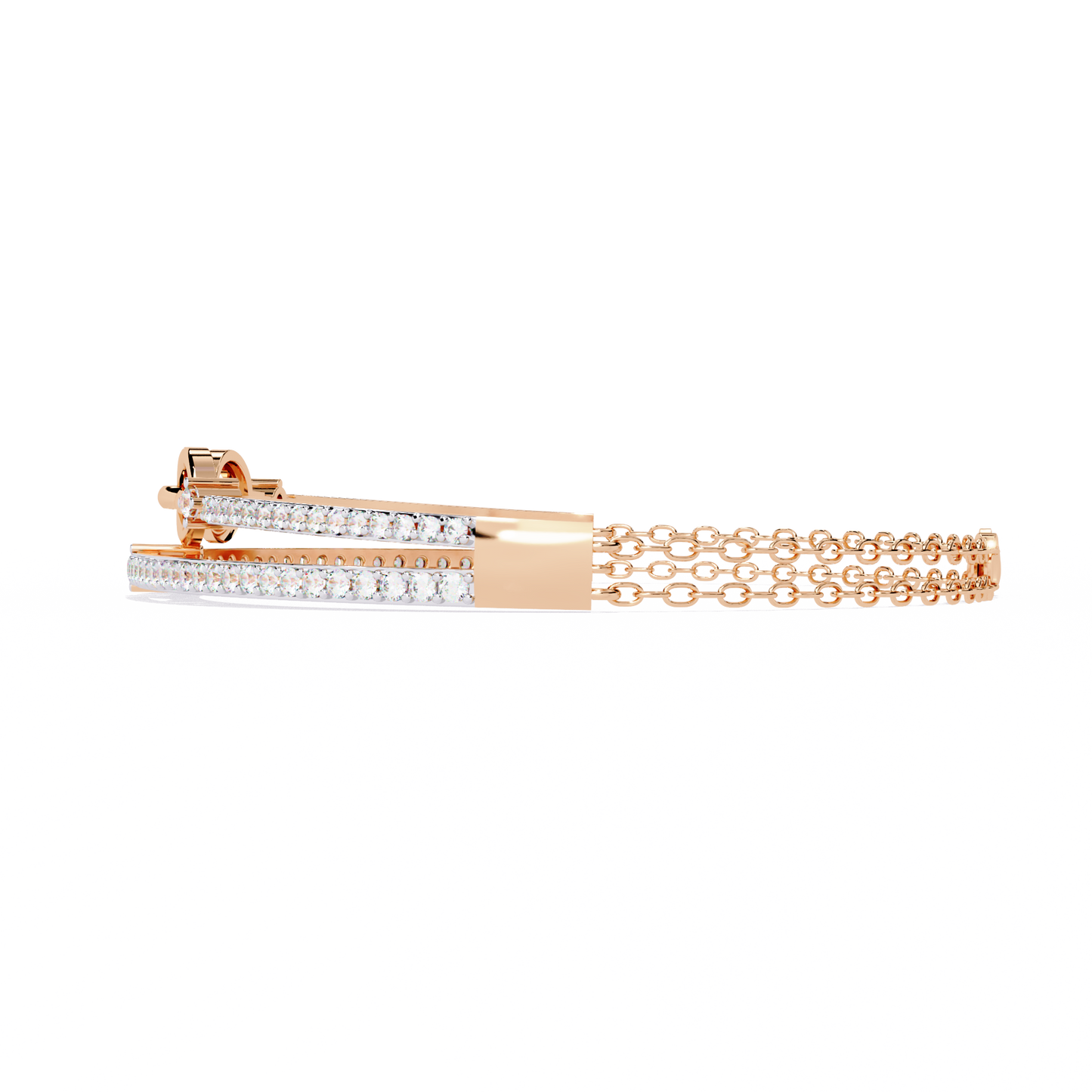 Luminous Loops Diamond Bracelet