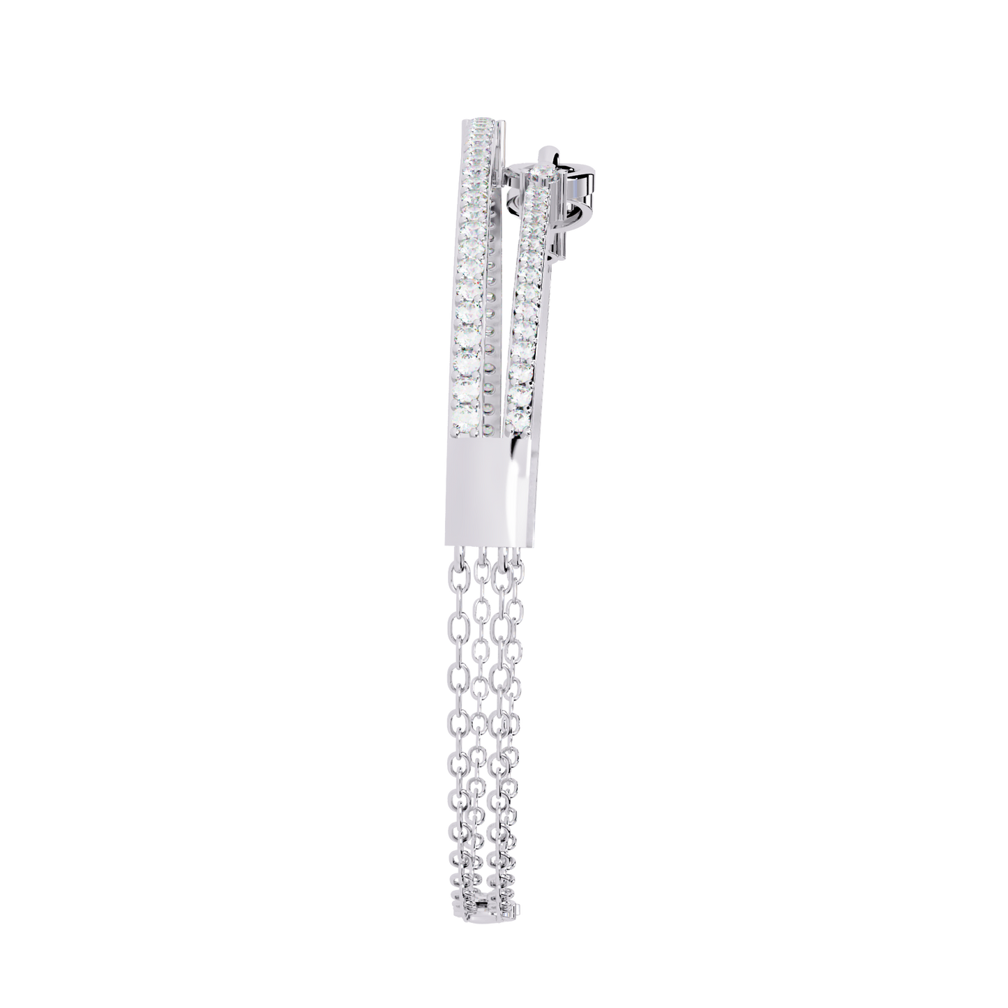 Luminous Loops Diamond Bracelet