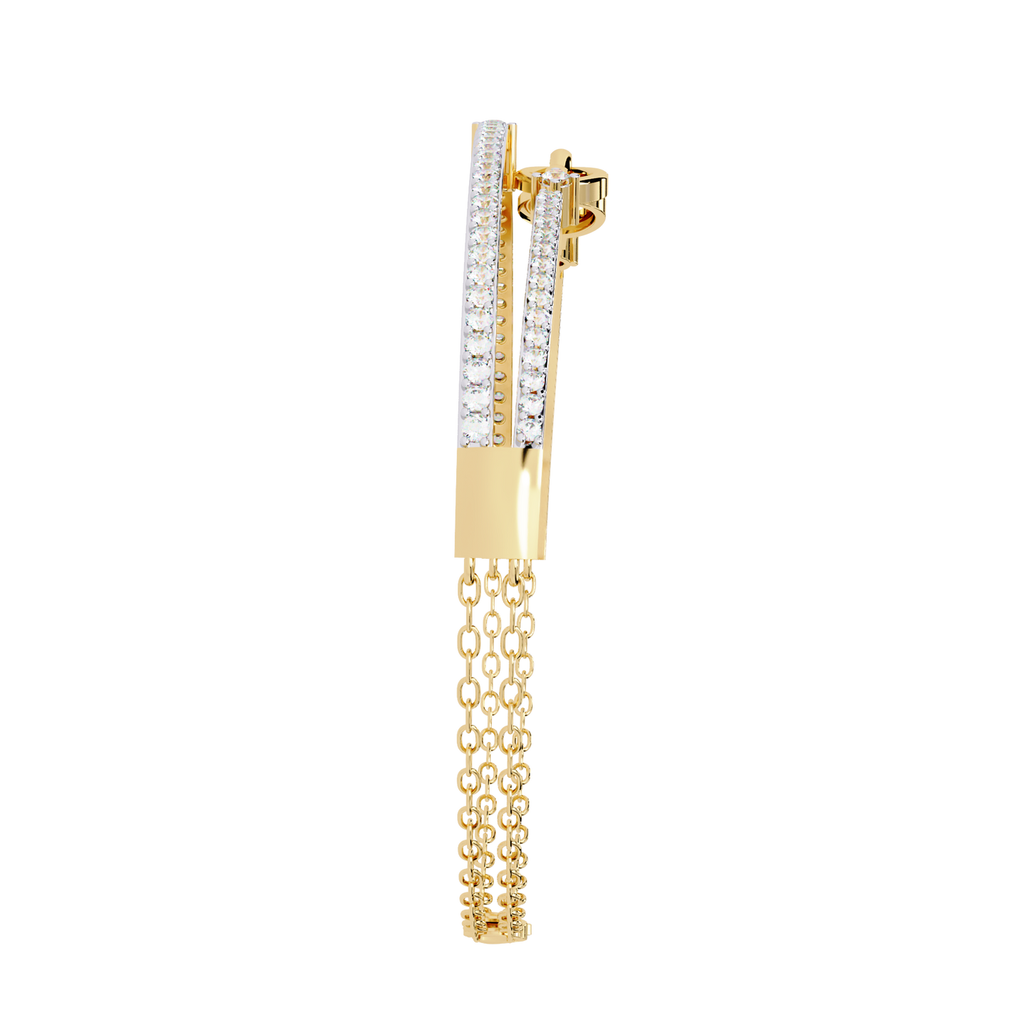 Luminous Loops Diamond Bracelet